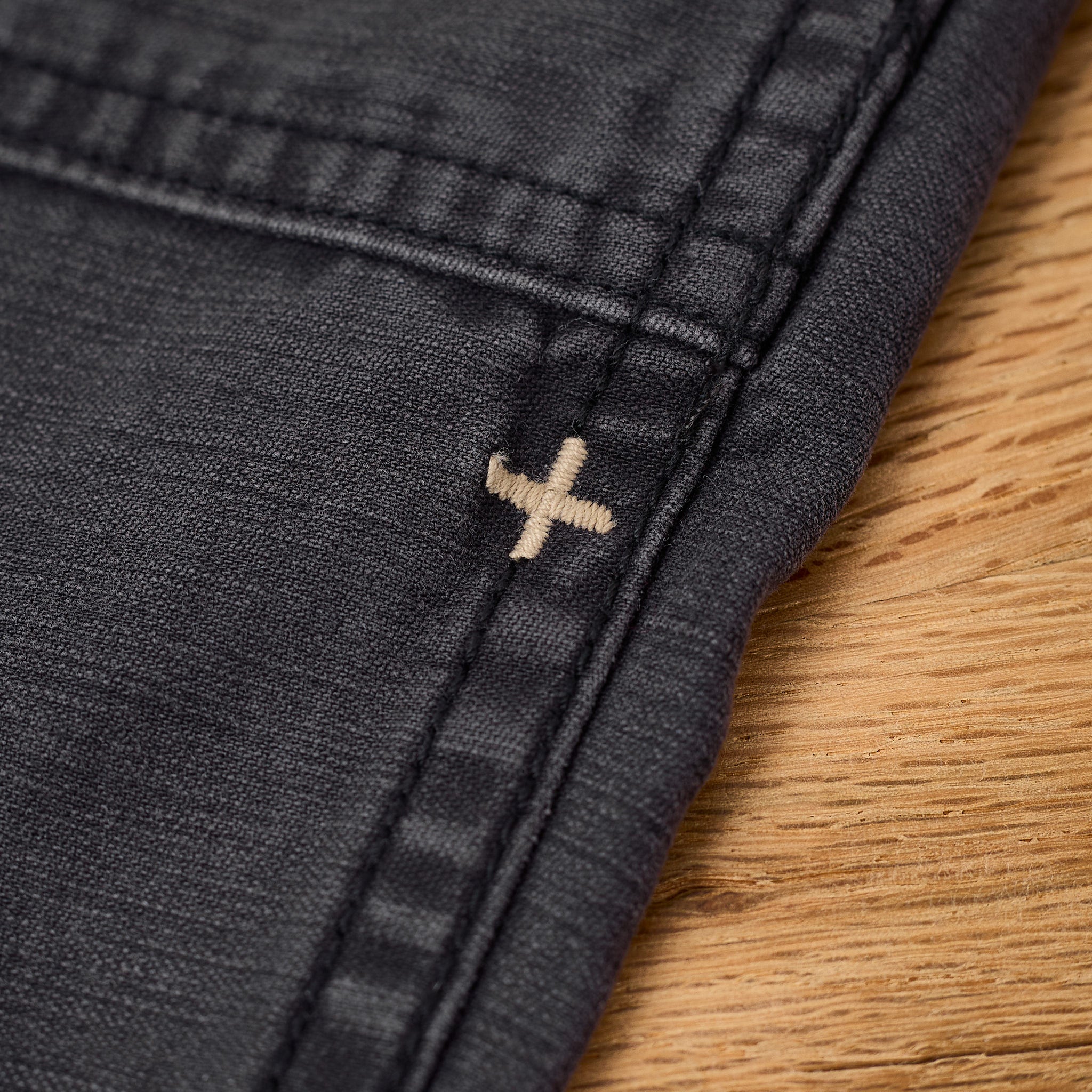 imogene + willie | oliver military trouser in black - Image 8