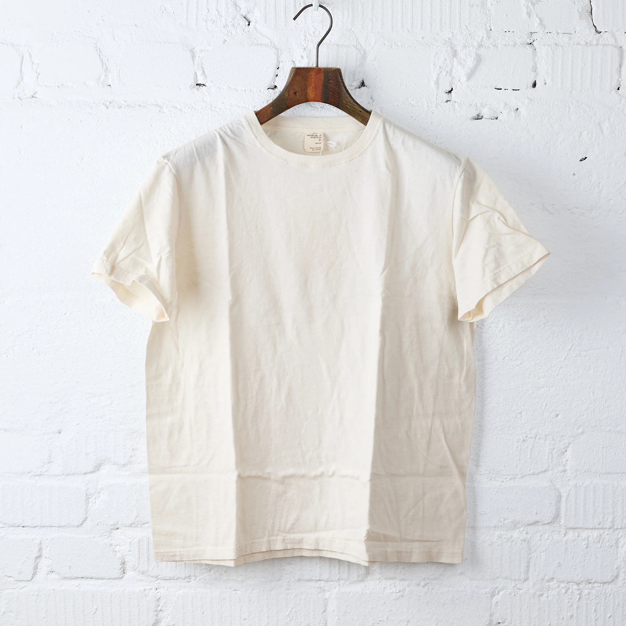imogene + willie | the cotton project tee in vintage white