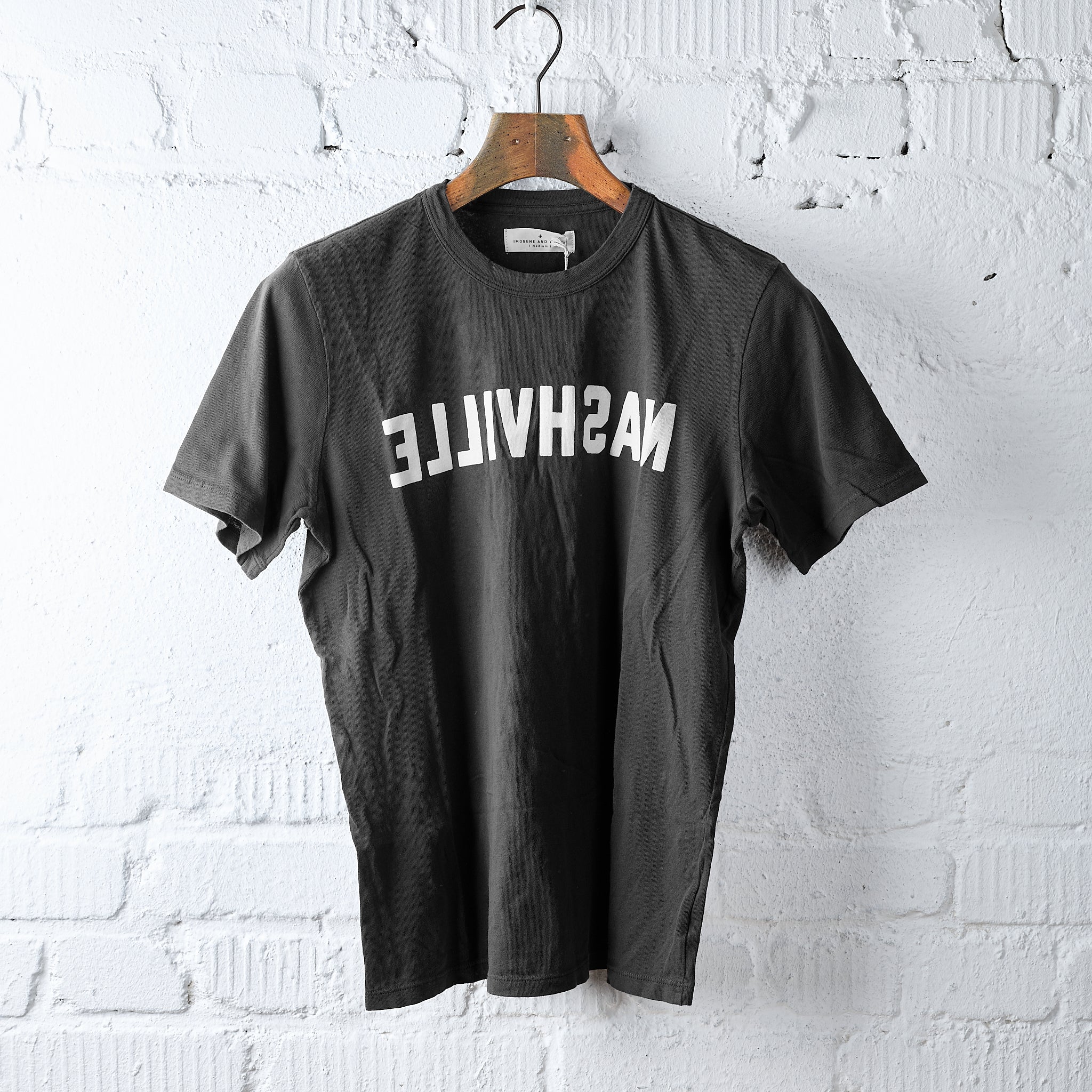 imogene + willie | the "nashville" tee in black