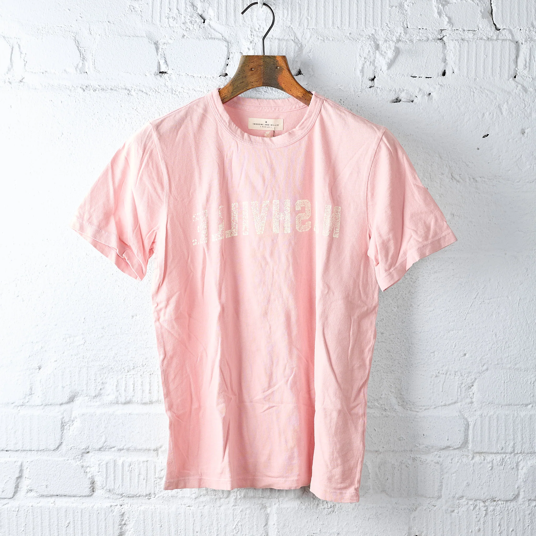 imogene + willie | the "nashville" tee in pink