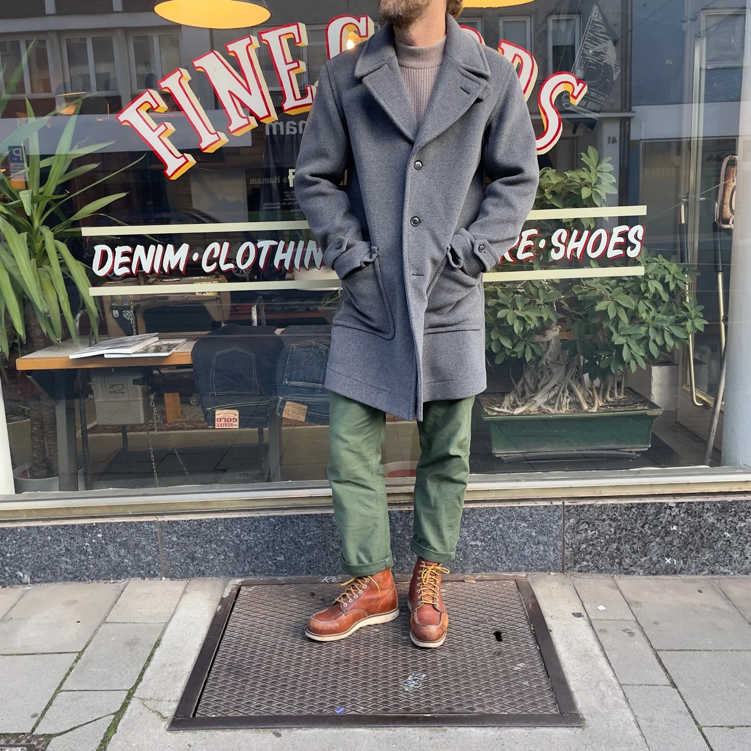 invertère | chester coat - grey - Image 3