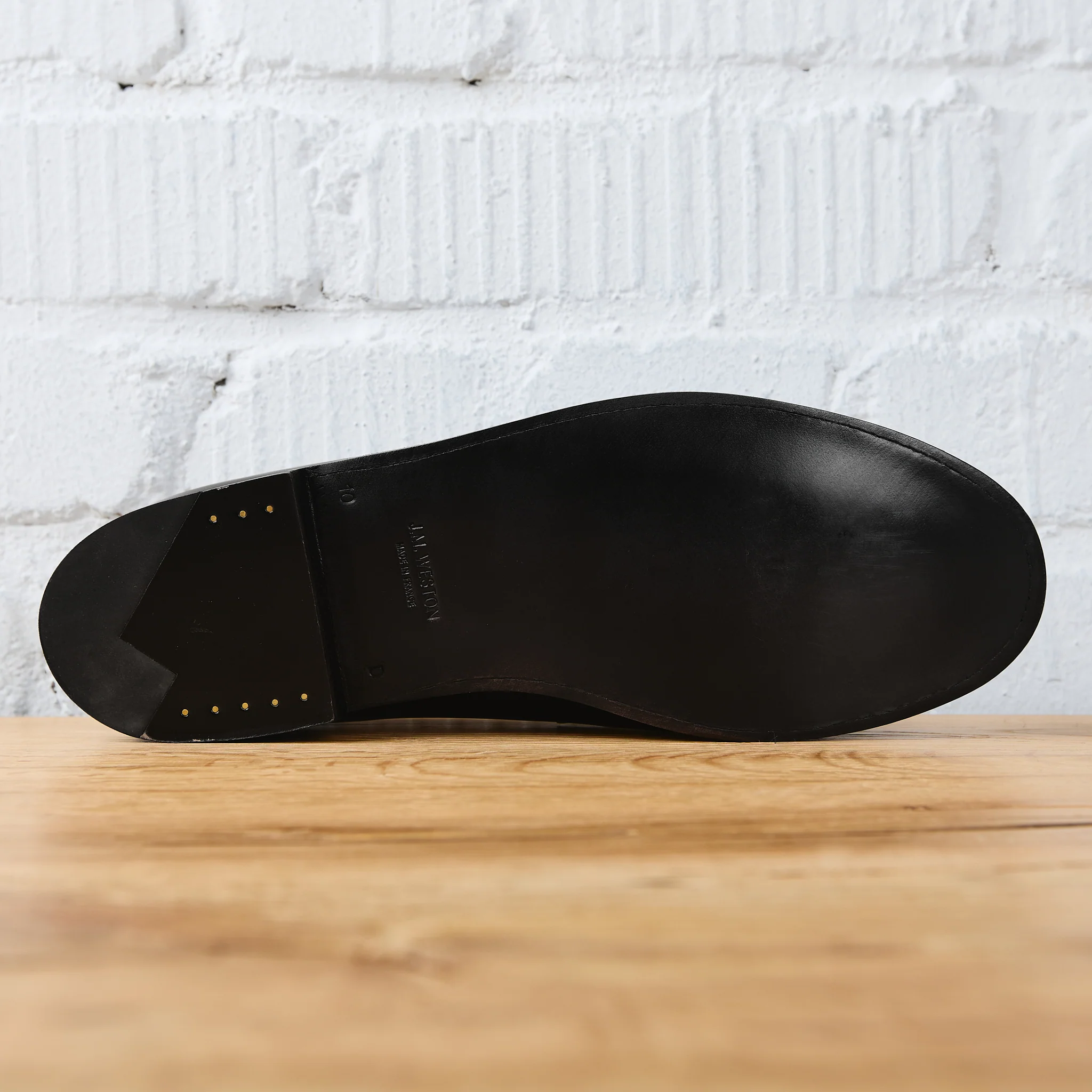 j.m. weston | loafer 180 black boxcalf - Image 3