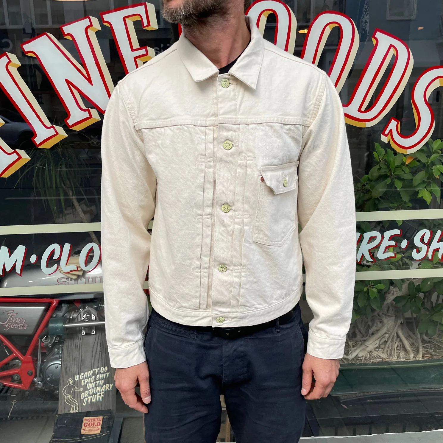 jelado | 410xx denim jacket natural - Image 3