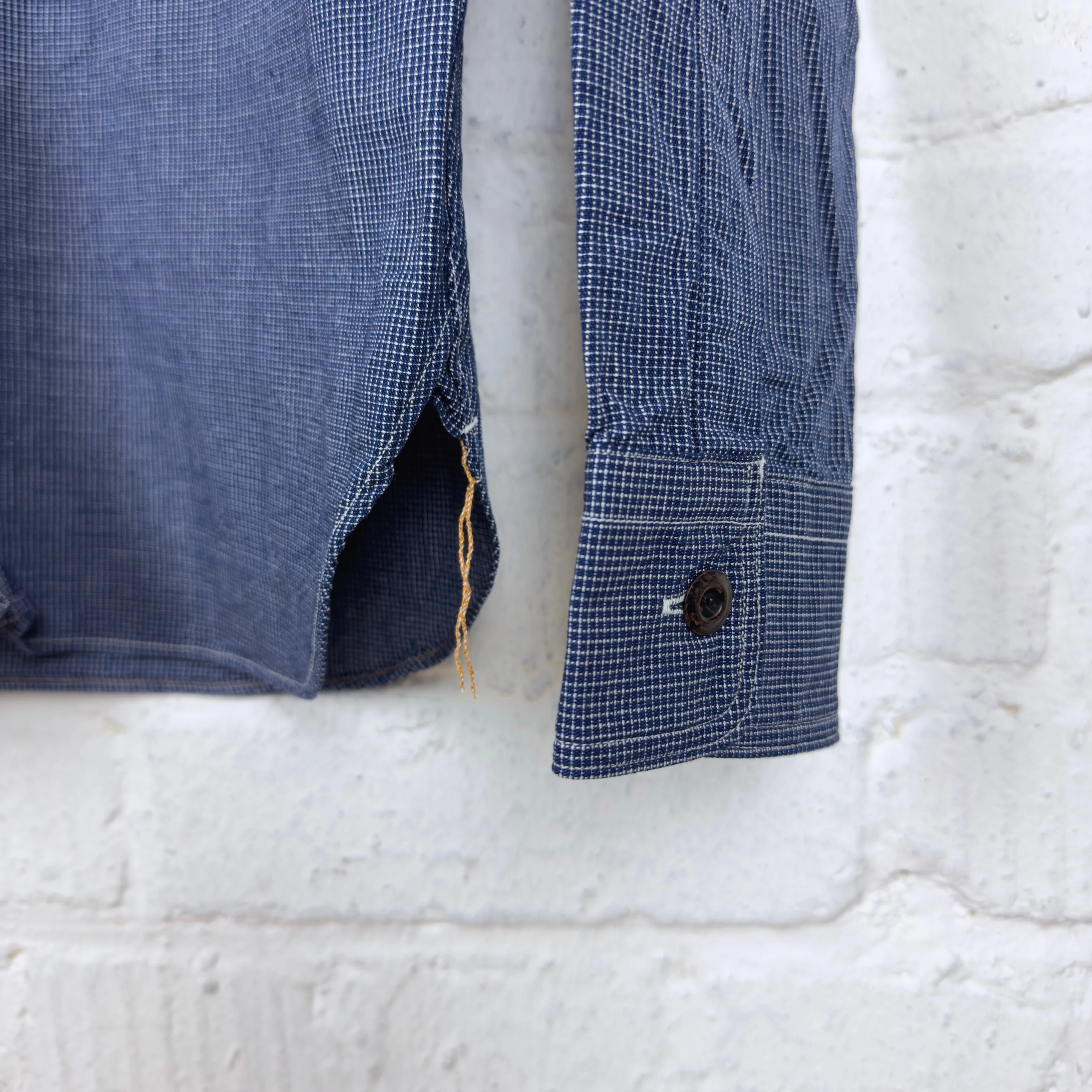 jelado | ag01105 pressman shirt indigo plaid - Image 3