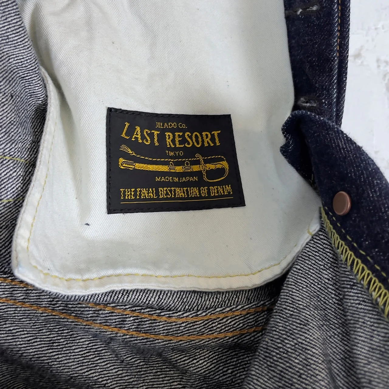 jelado | 'age of longing' black tag 301exx denim jean one wash - Image 7