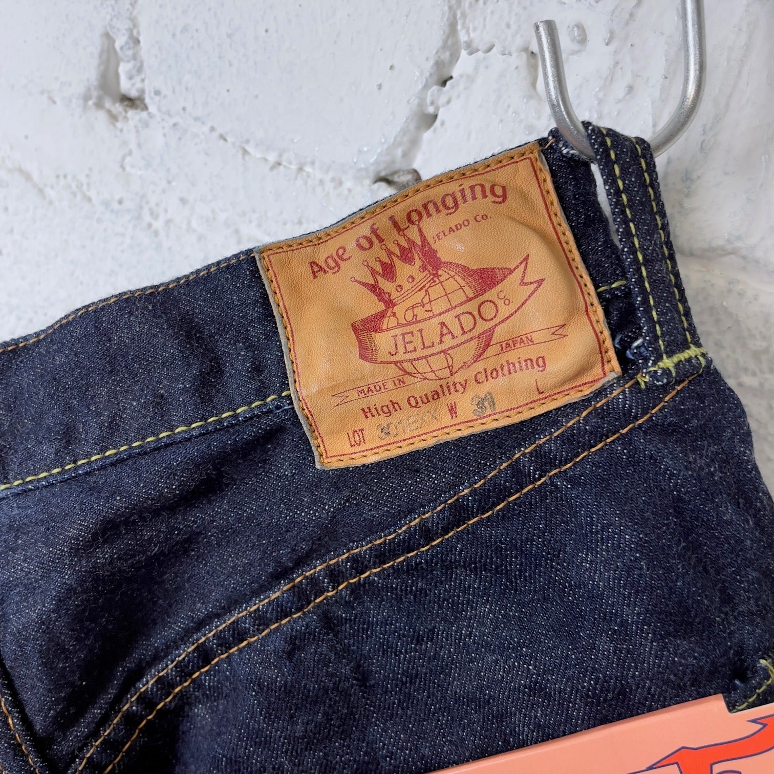 jelado | 'age of longing' black tag 301exx denim jean one wash - Image 8