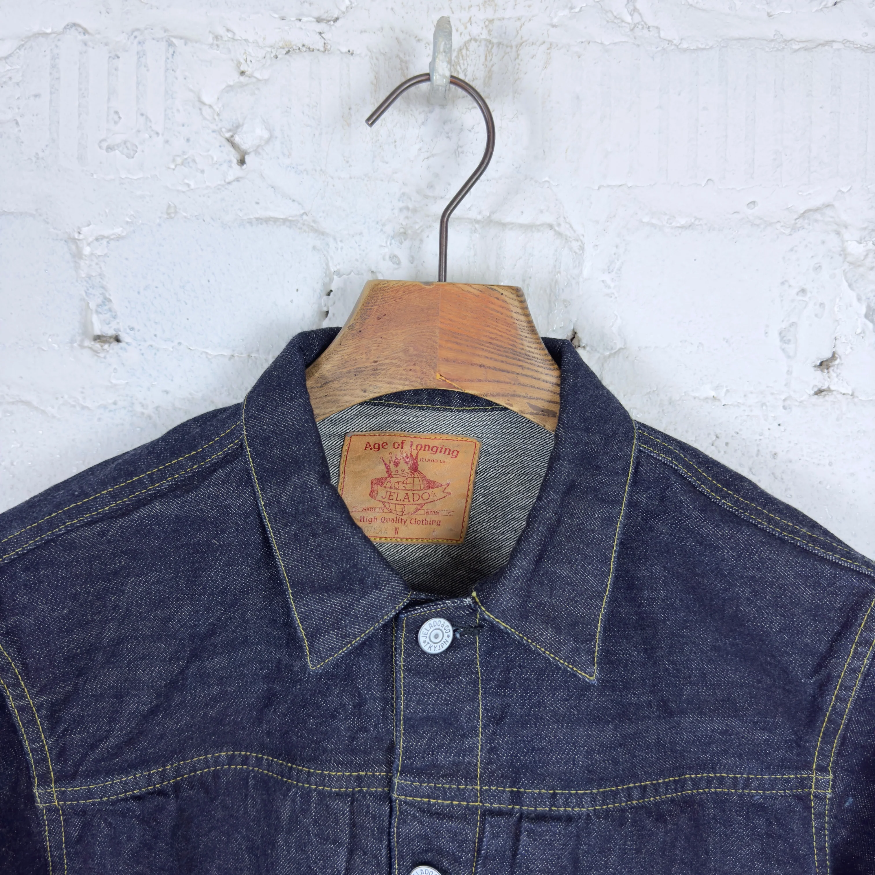 jelado | 'age of longing' black tag 407exx denim jacket - Image 4
