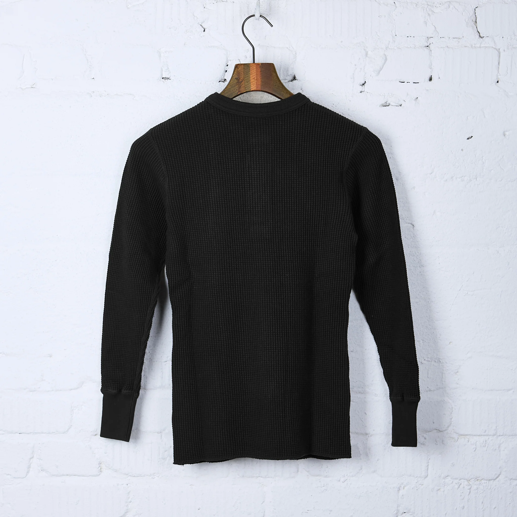 jelado | henley neck mega thermal - black - Image 3