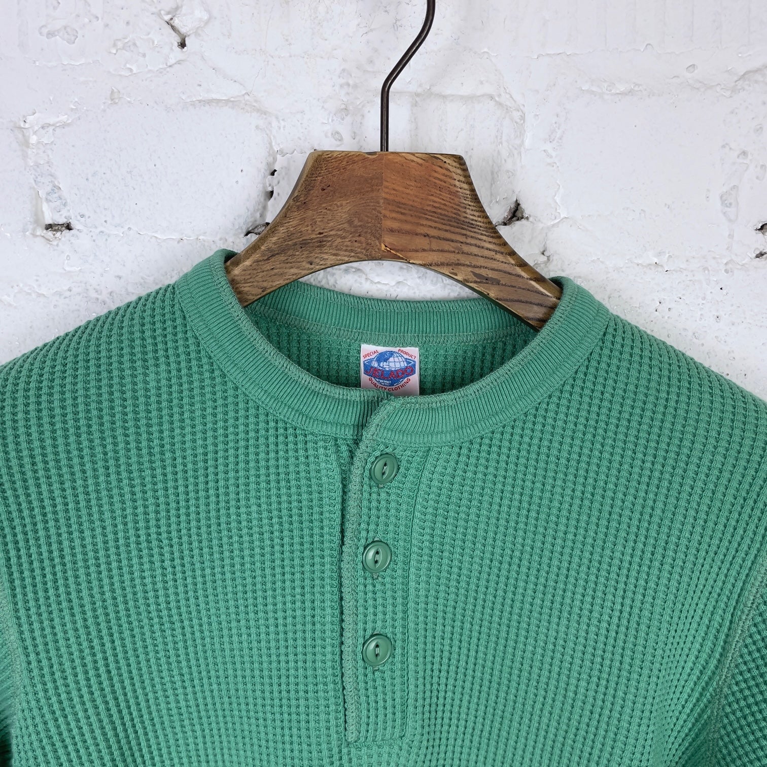 jelado | henley neck mega thermal - mint - Image 2