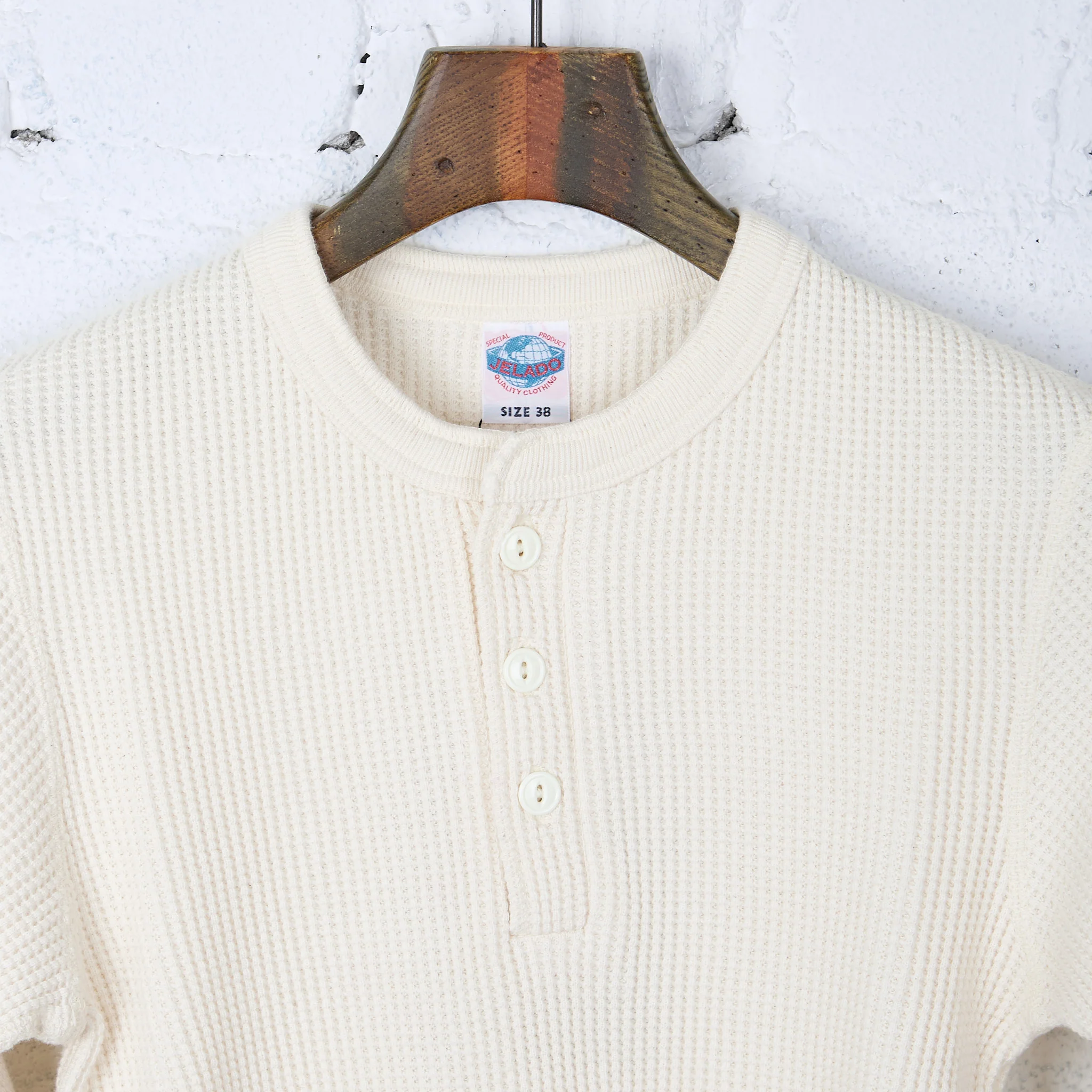 jelado | henley neck mega thermal - vanilla - Image 3