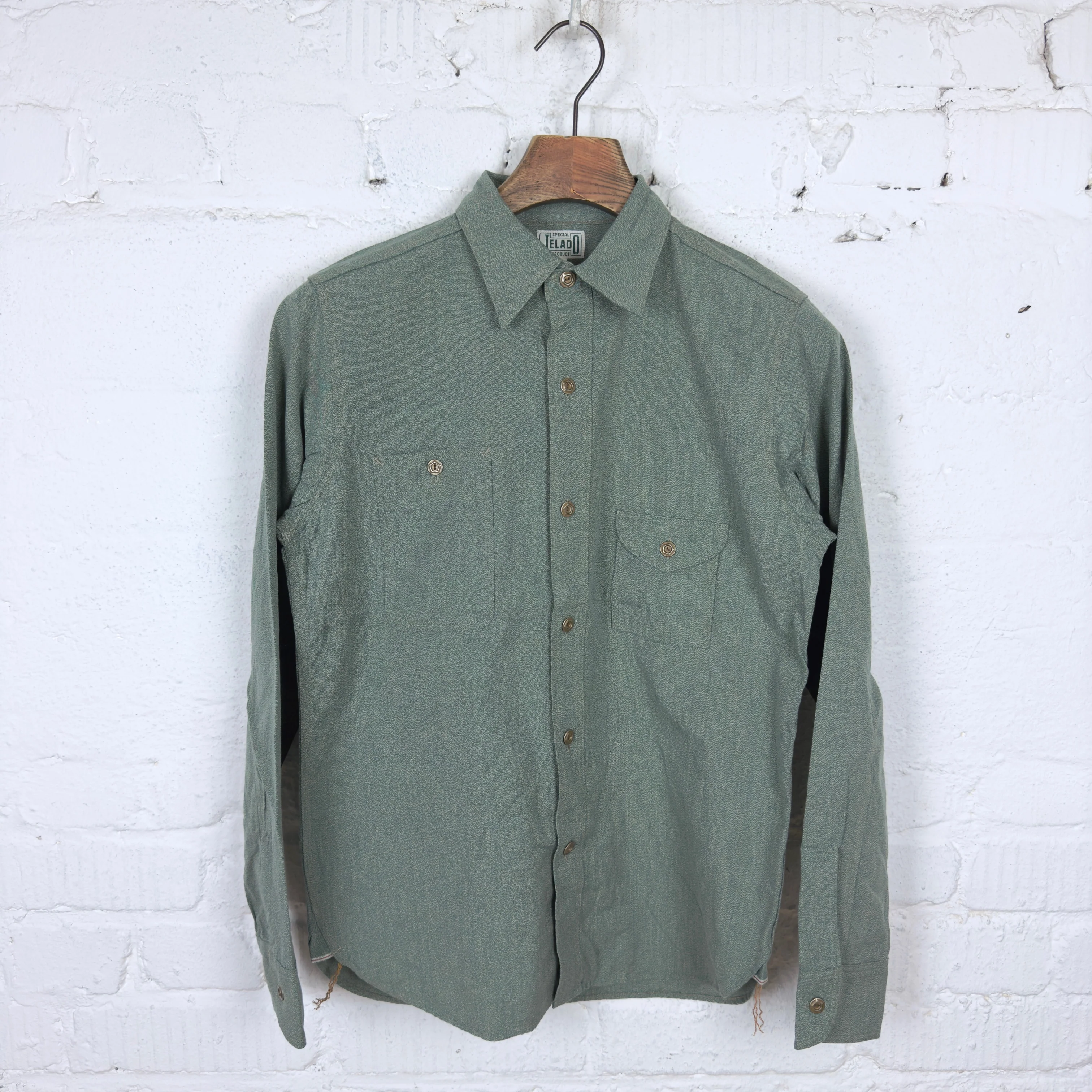jelado | jp01109 smoker shirt flake green
