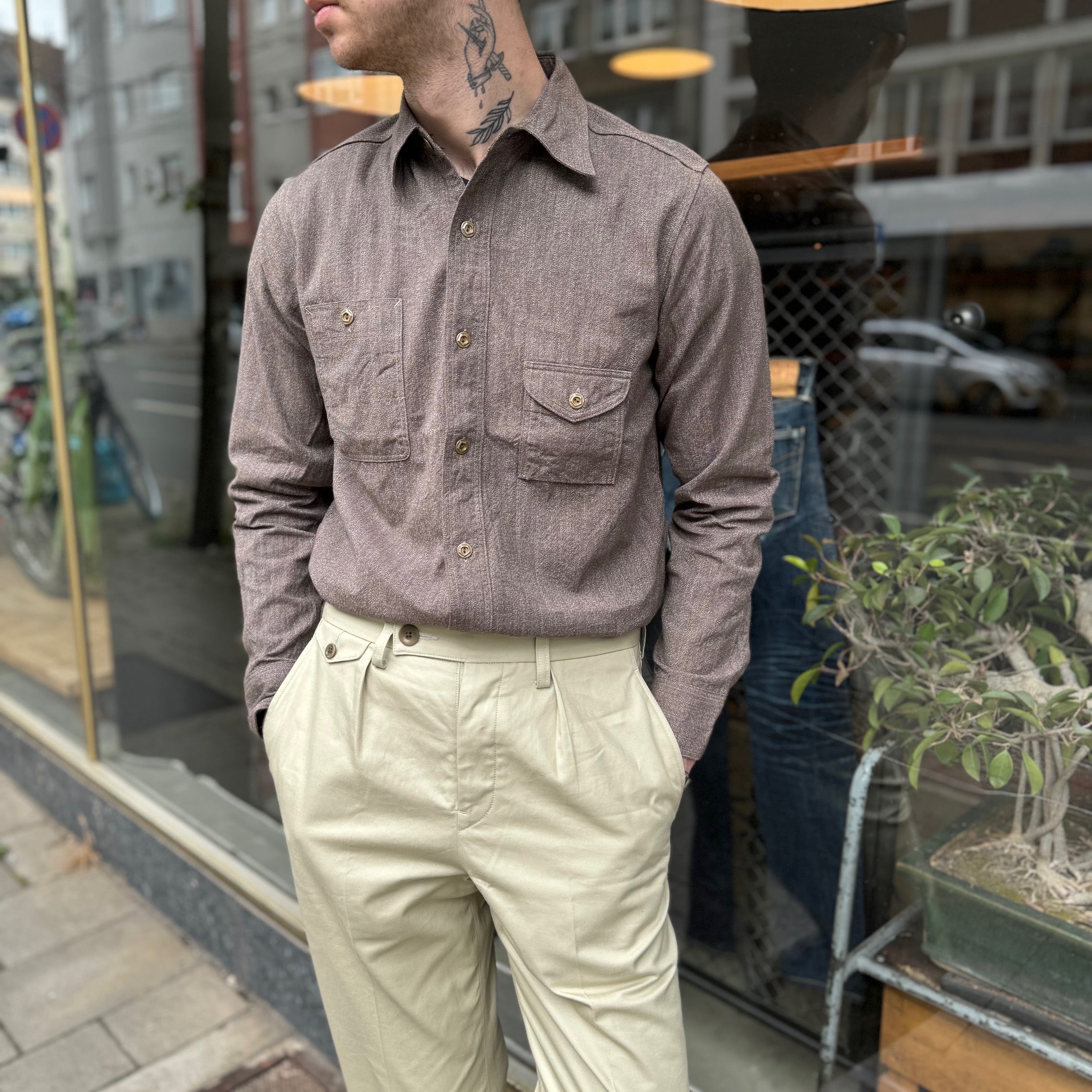 jelado | jp81119 smoker shirt cinnamon - Image 2