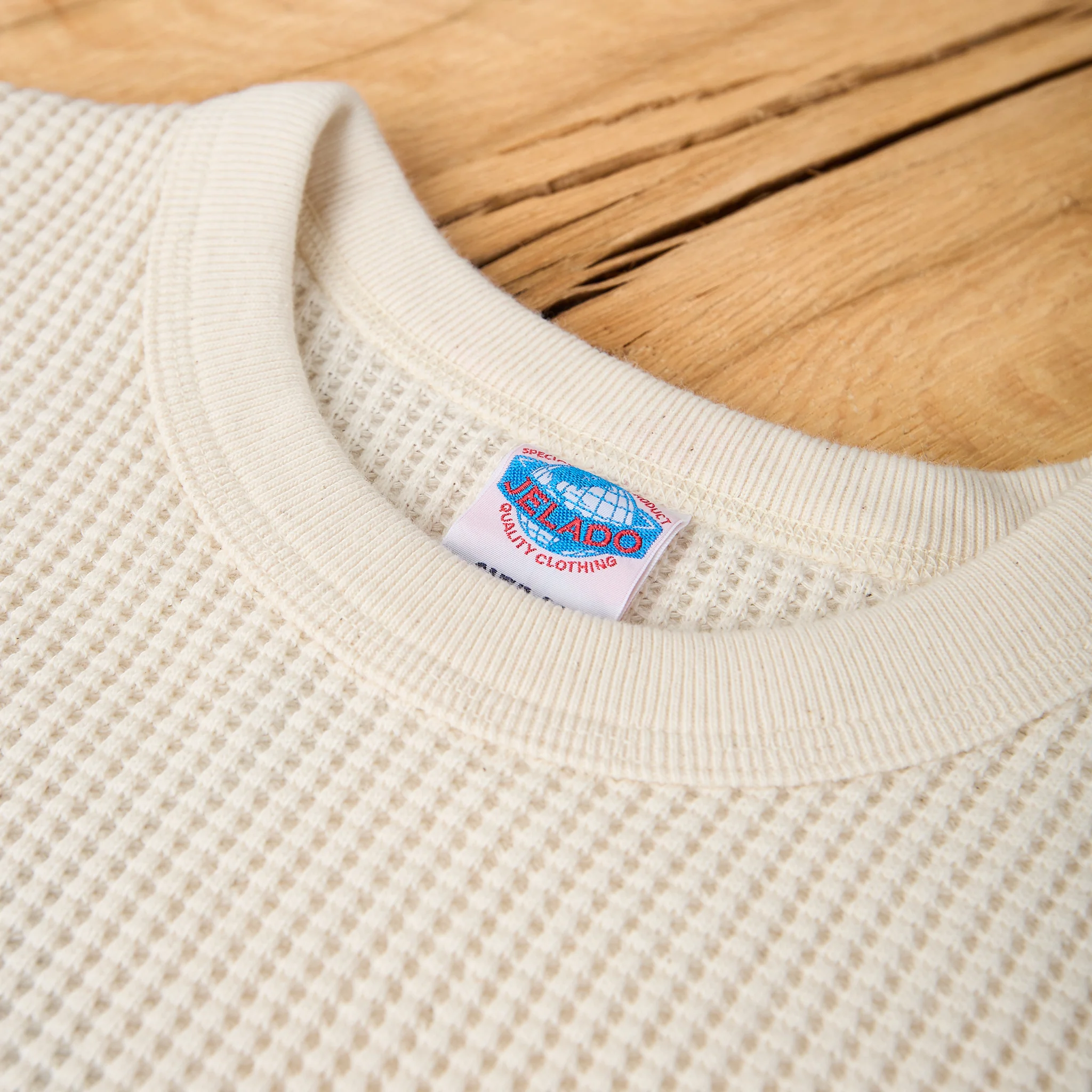 jelado | mega thermal crew neck - vanilla - Image 4