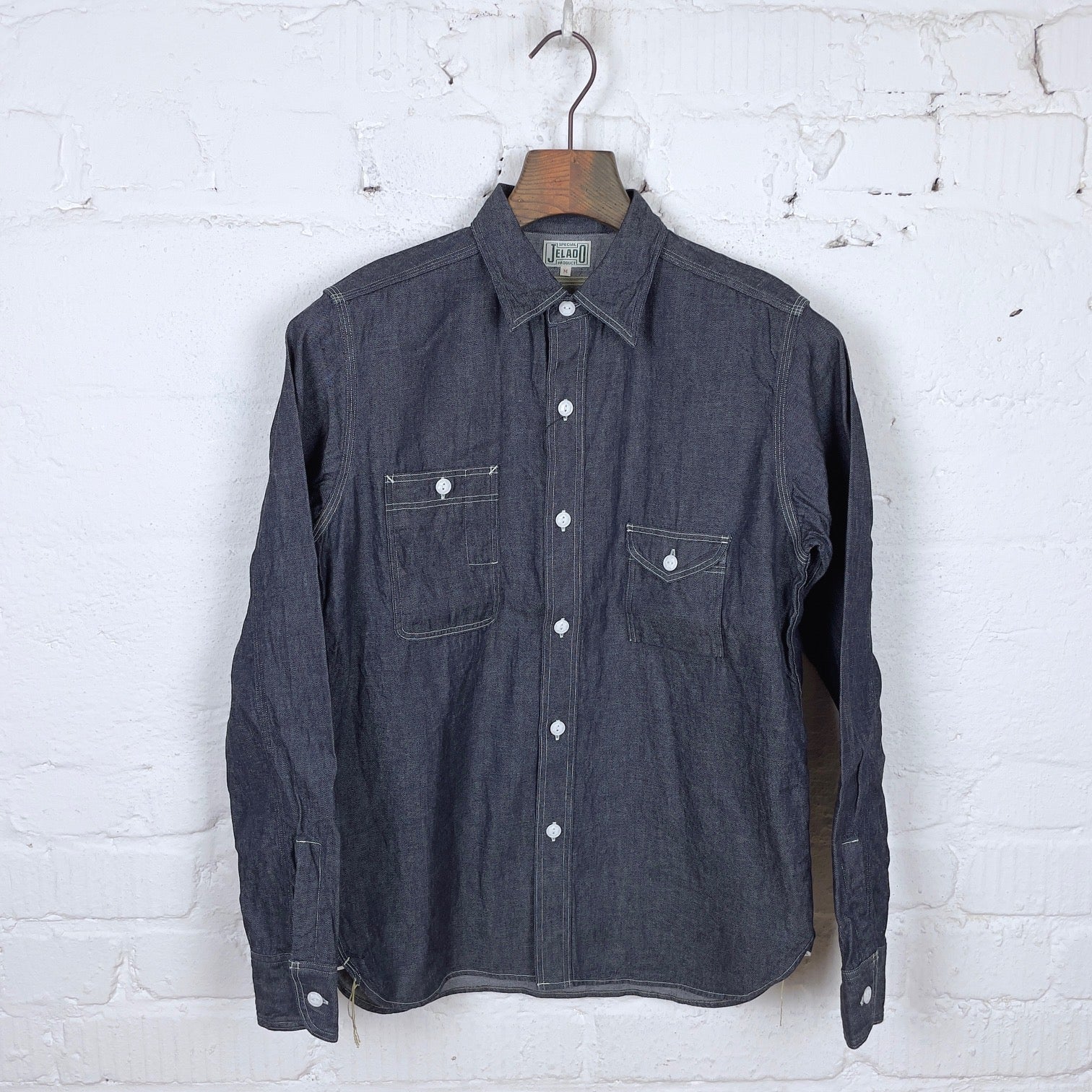 jelado | smoker shirt indigo denim