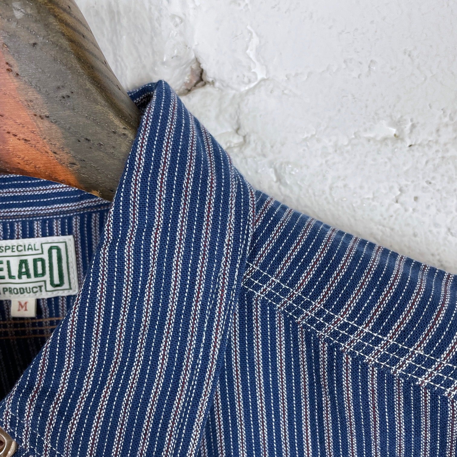 jelado | smoker shirt indigo stripe - Image 5
