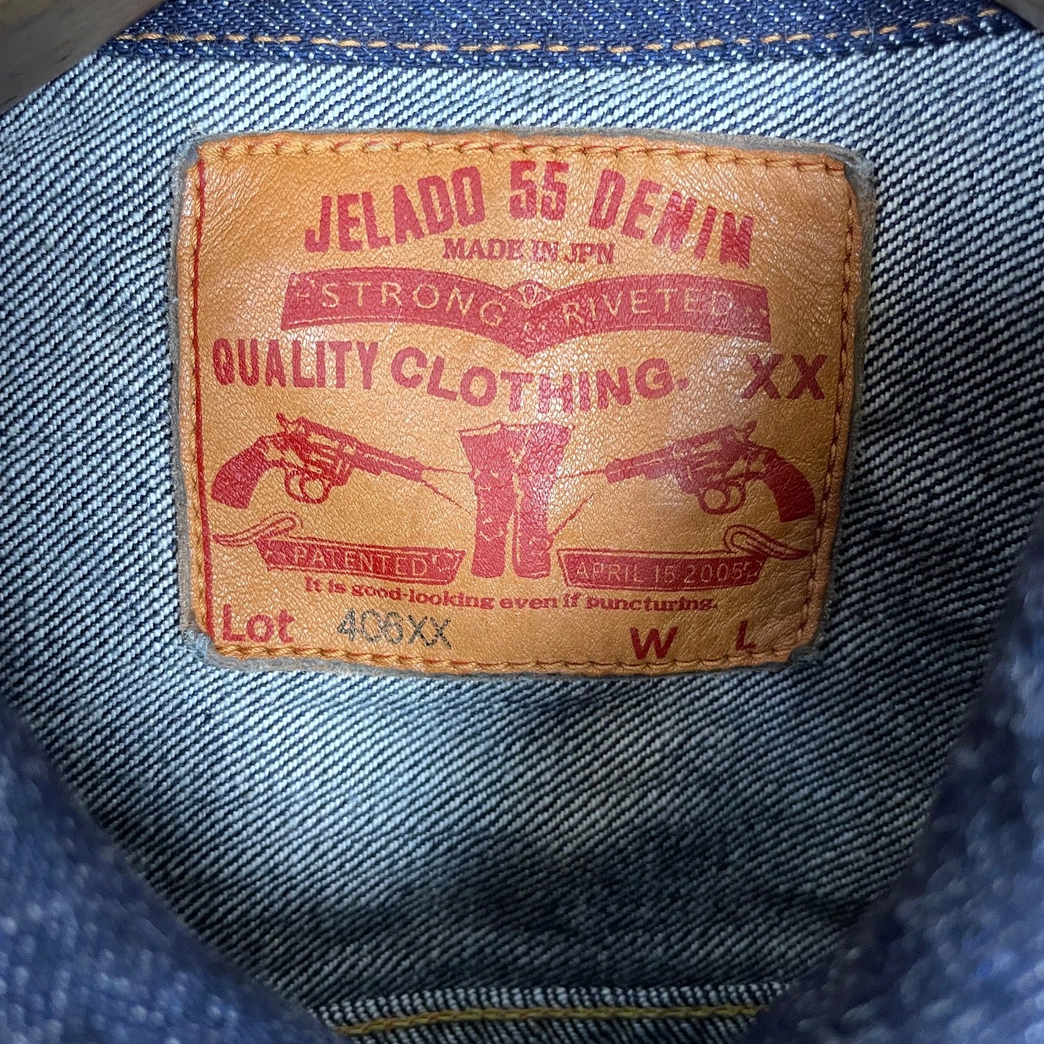 jelado | "standard collection" 55 denim jacket 406xx - Image 5