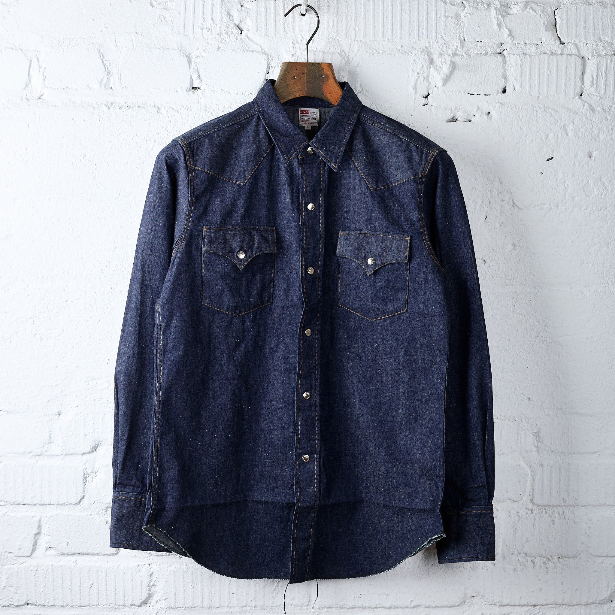 jelado | vaquero denim western shirt