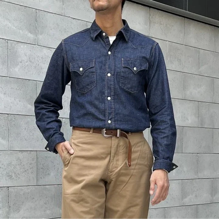 jelado | vaquero denim western shirt - Image 2