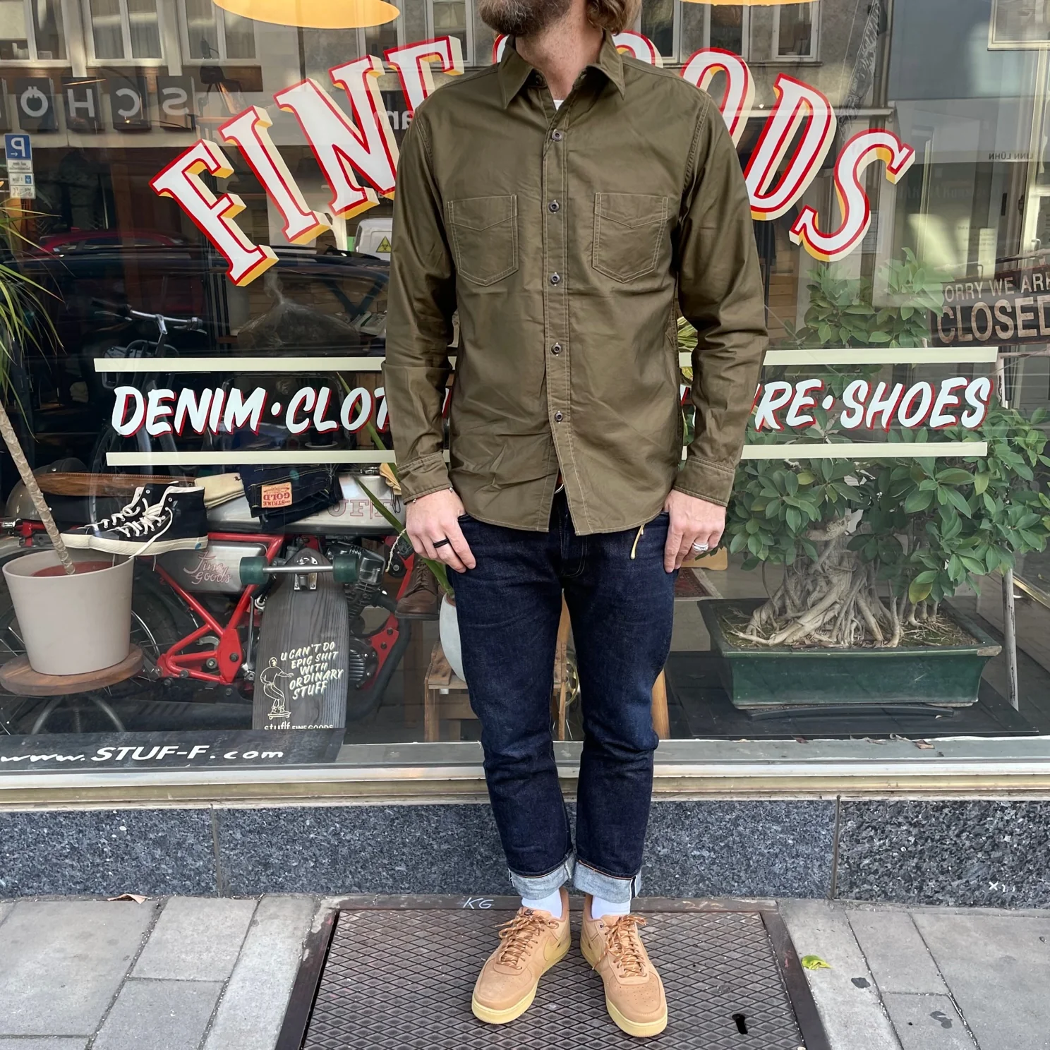 jelado | worth shirt olive - Image 3