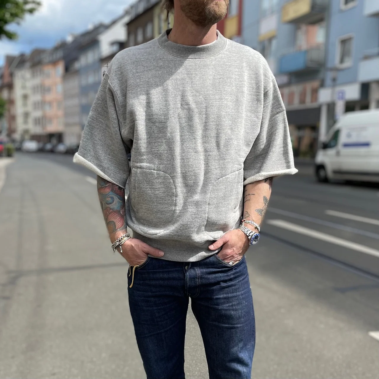 jelado x a.g.spalding | rocky 3-4 sweatshirt - Image 2