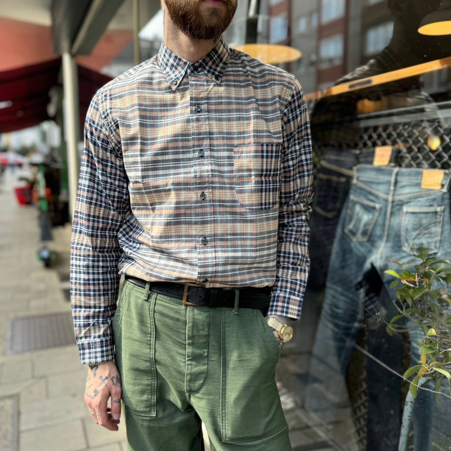 john gluckow by warehouse | jg-16 king of the madras shirt - Image 2