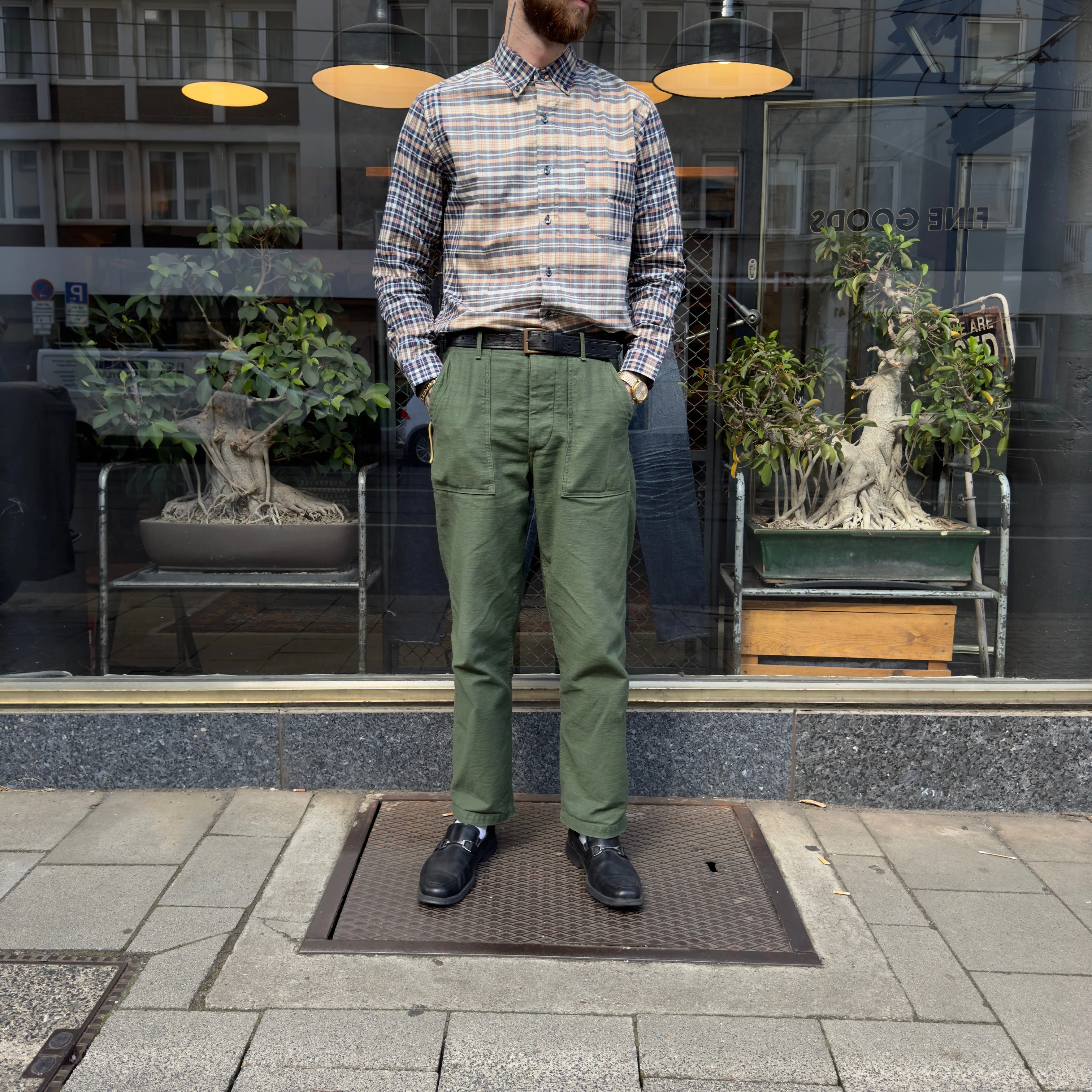 john gluckow by warehouse | jg-16 king of the madras shirt - Image 3