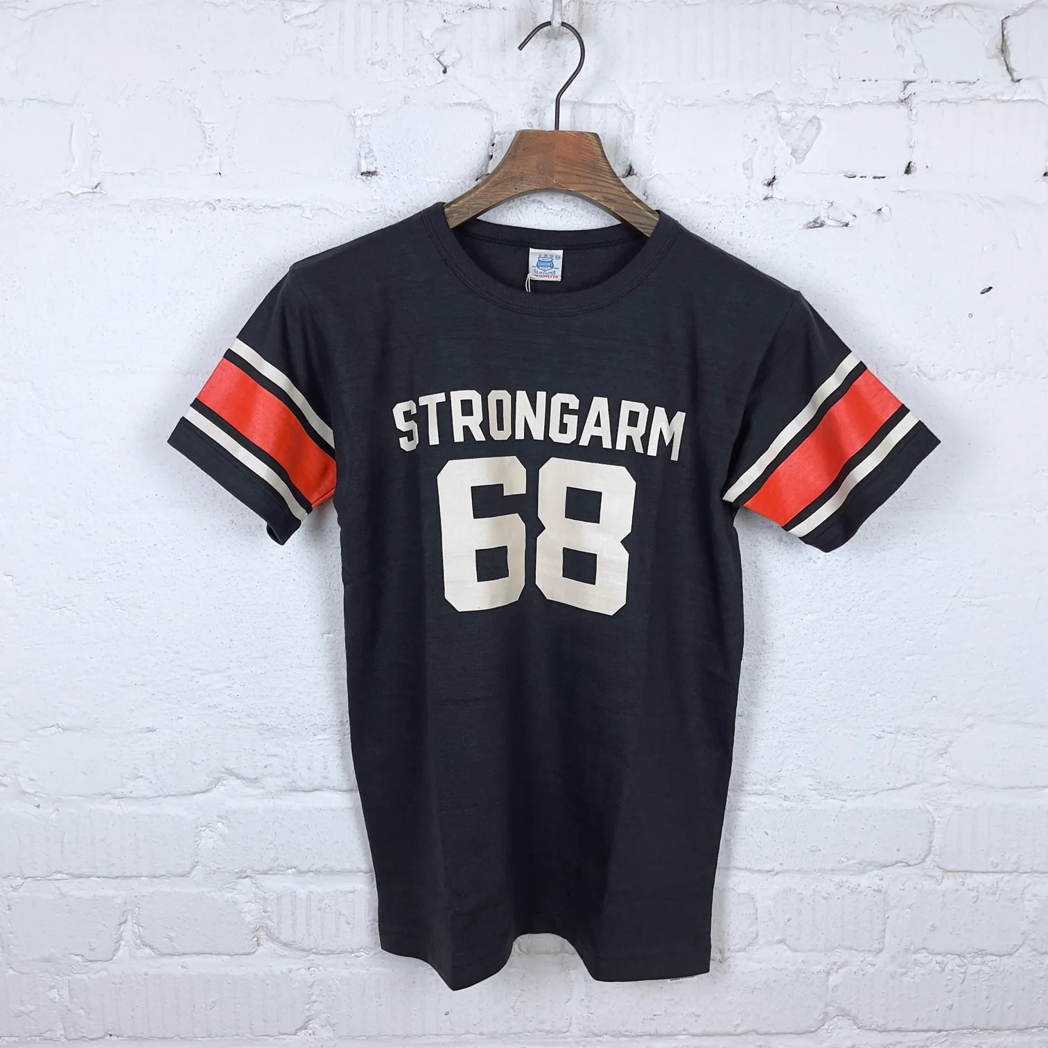 john gluckow by warehouse | jg-cs06 college store numbering t-shirt sumikuro (black)