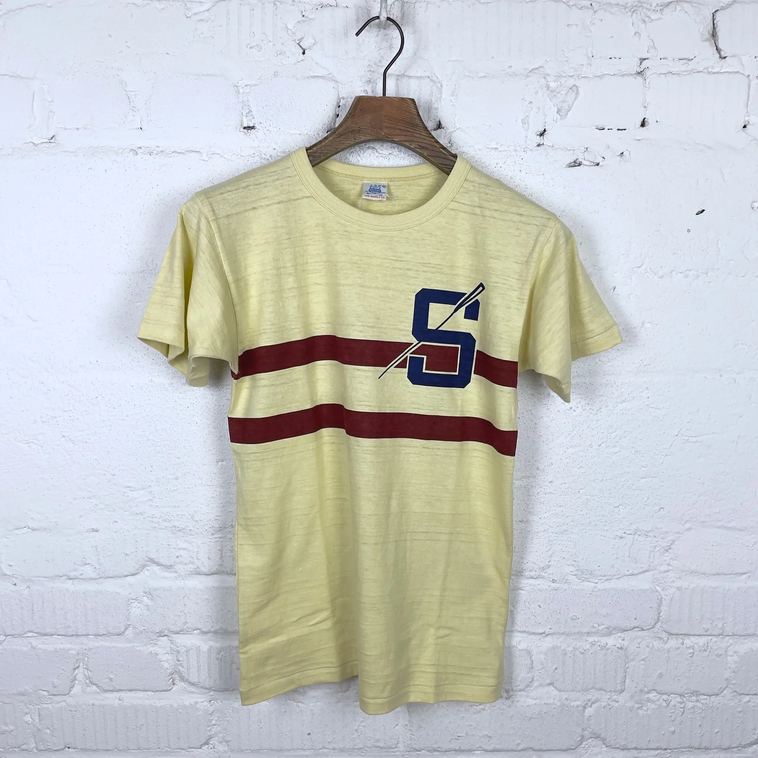 john gluckow by warehouse | jg-cs06 rowing t-shirt yellow