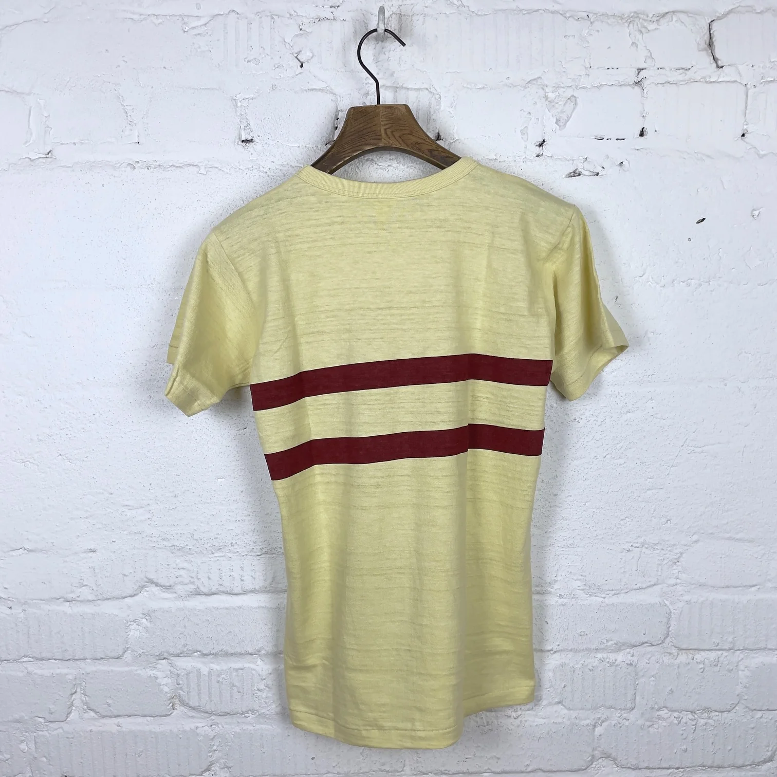 john gluckow by warehouse | jg-cs06 rowing t-shirt yellow - Image 3