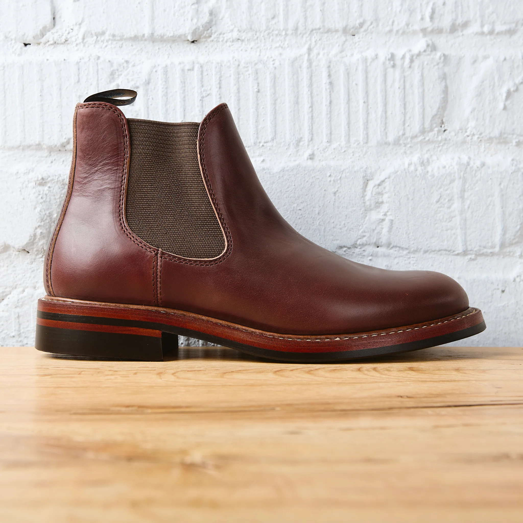 john lofgren | chelsea boots horween leather cxl timber