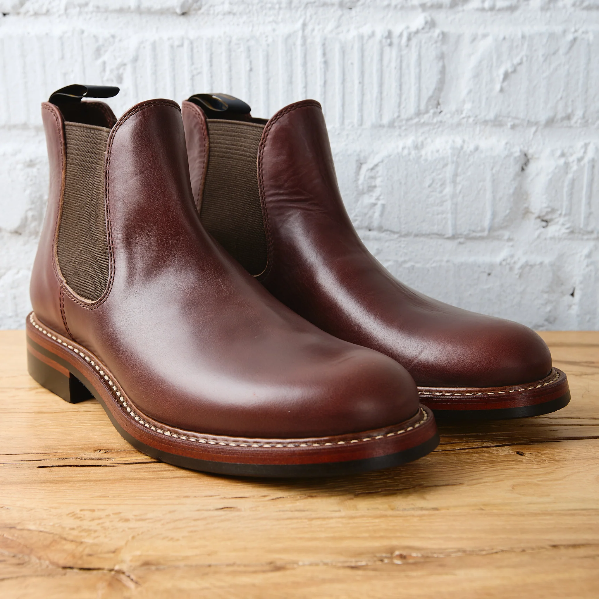 john lofgren | chelsea boots horween leather cxl timber - Image 2