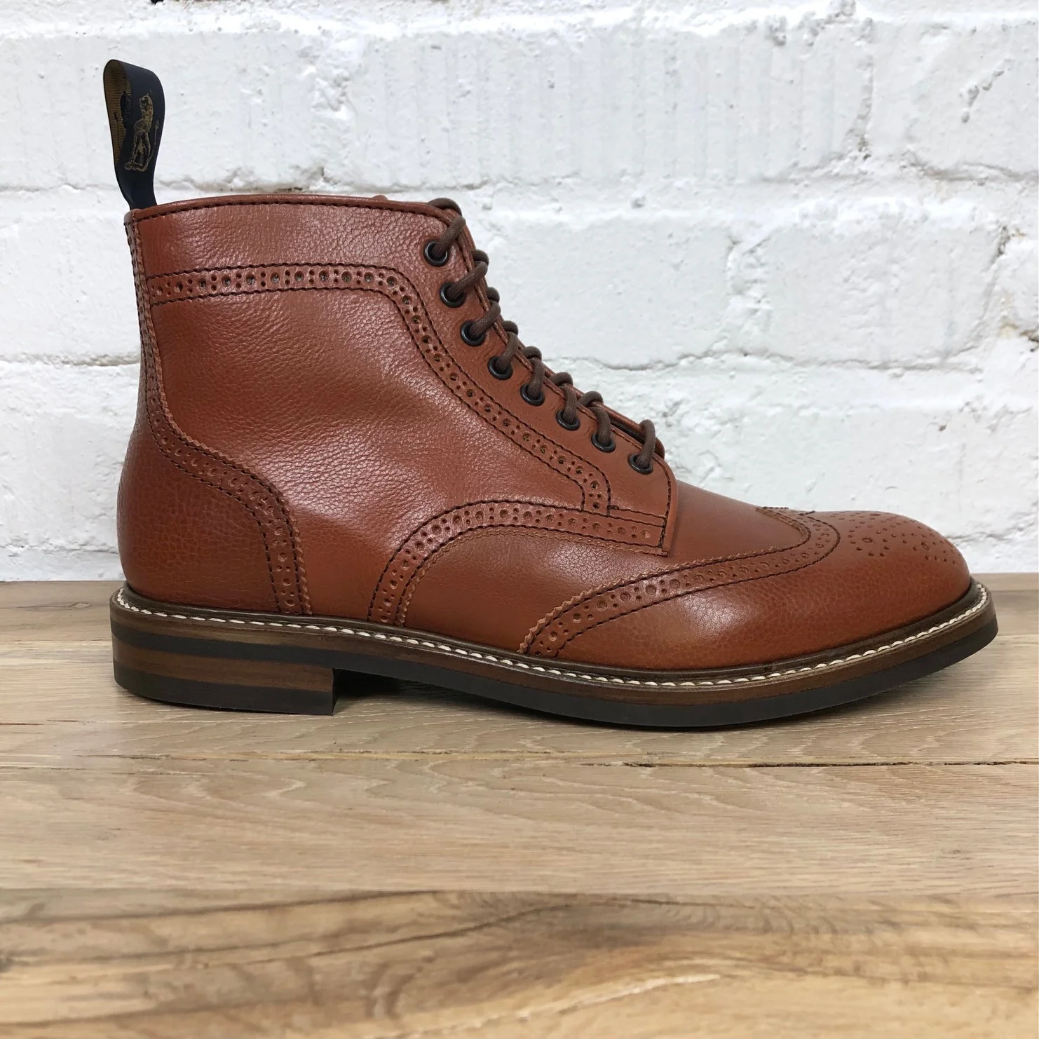 john lofgren | glover brogues vecchetta 800 camel