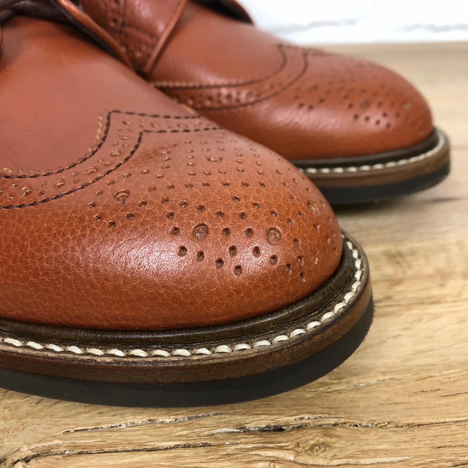 john lofgren | glover brogues vecchetta 800 camel - Image 2