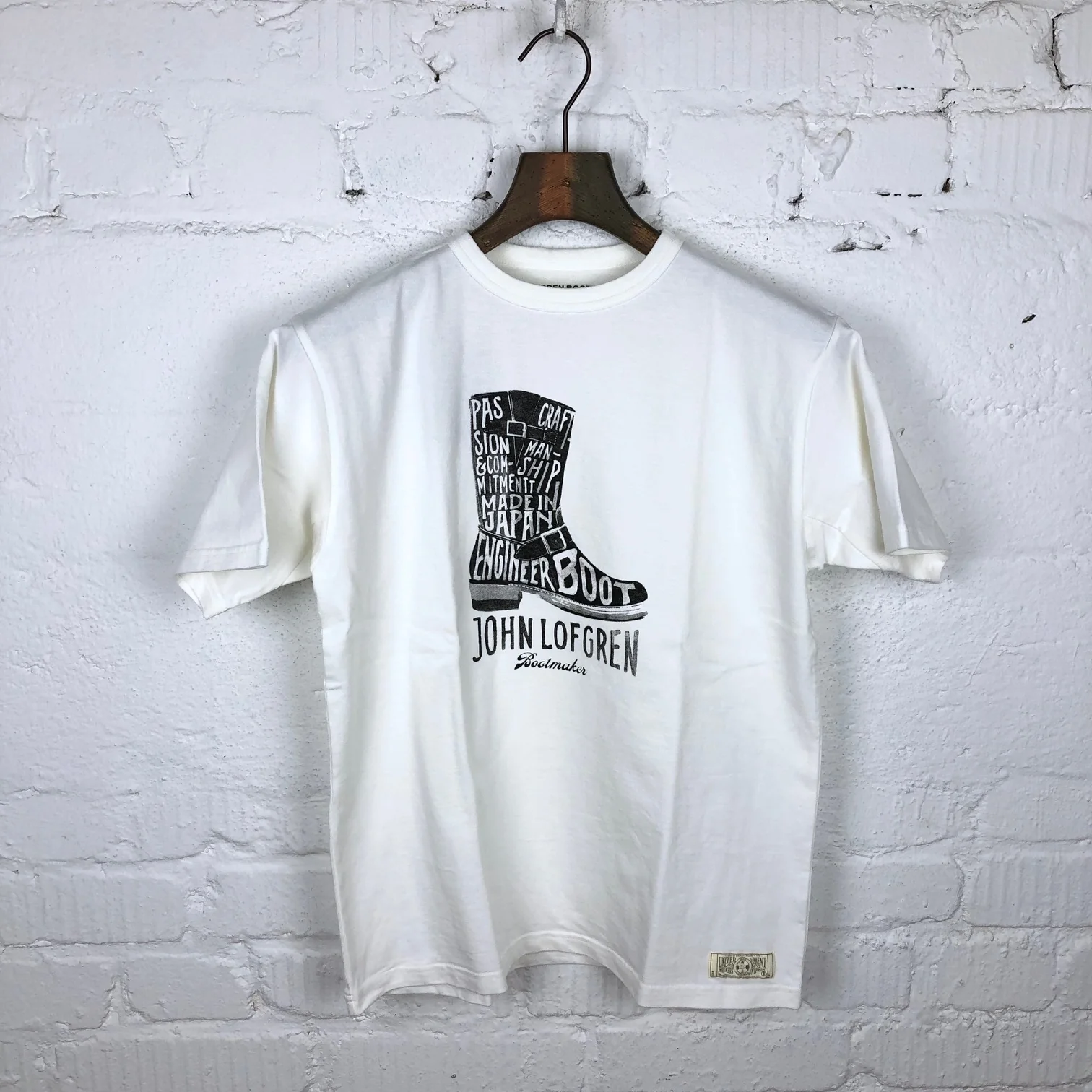 john lofgren | heavyweight t-shirt engineer boots