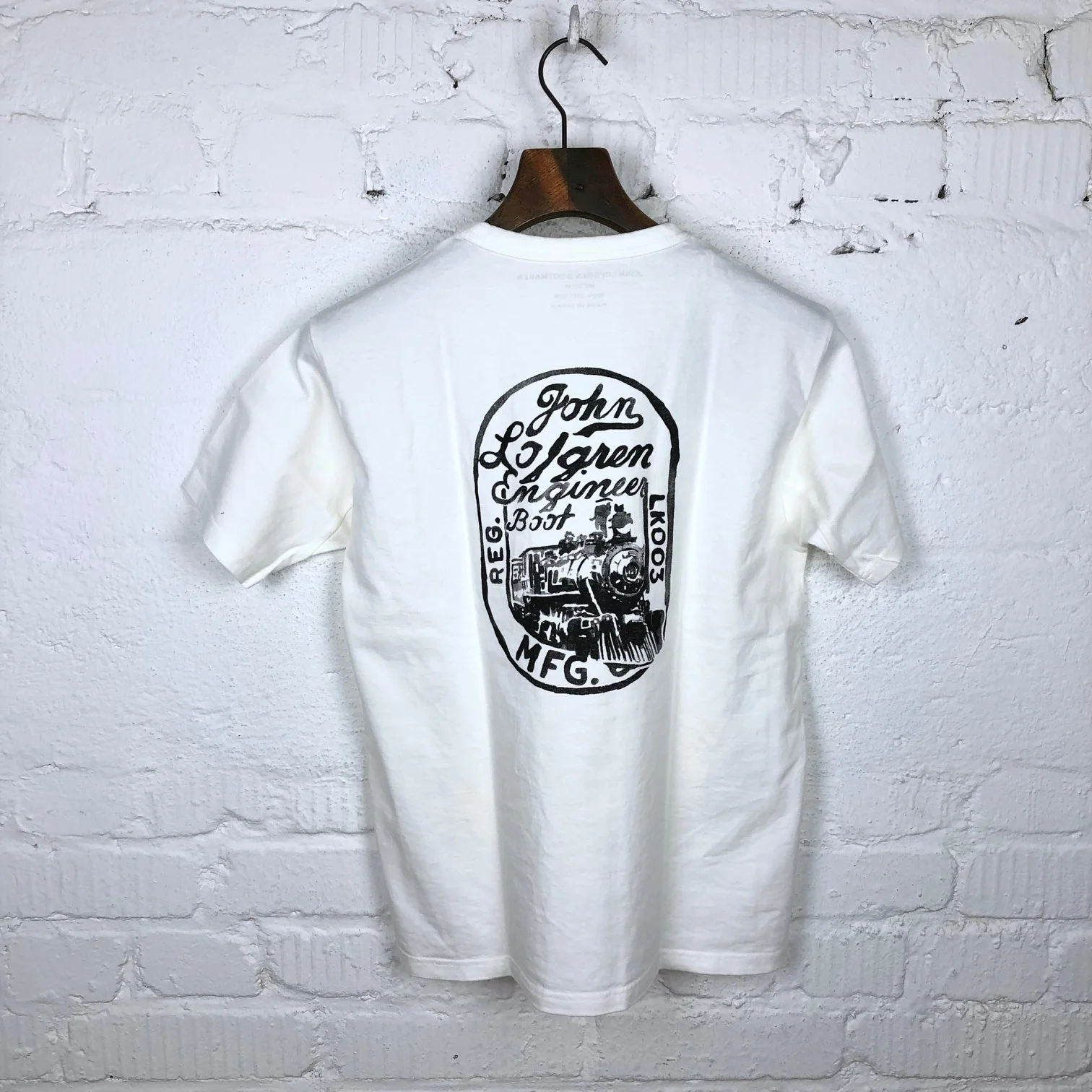 john lofgren | heavyweight t-shirt locomotive - Image 3