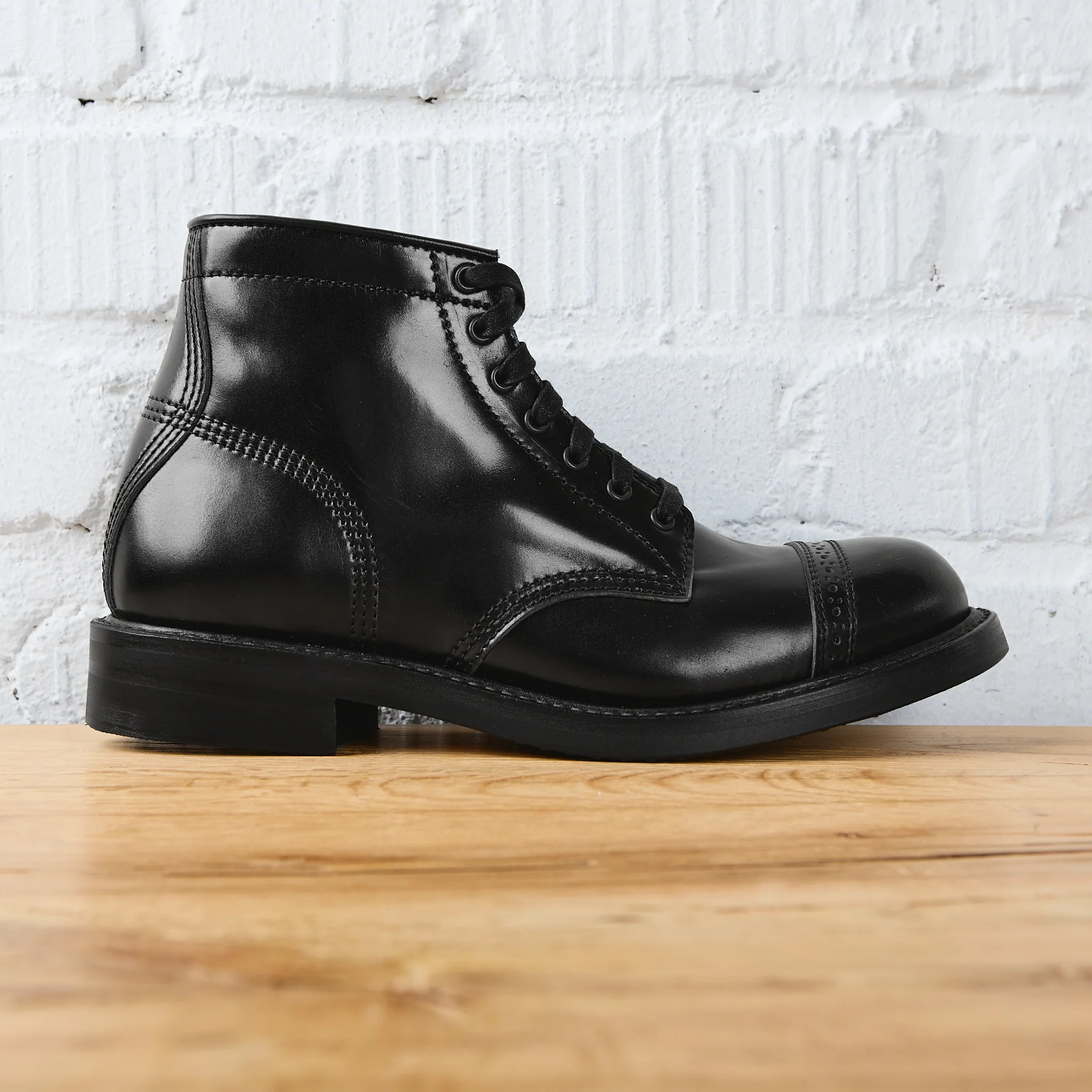 john lofgren | lk-014 black ops combat boots shinki hikaku shell cordovan