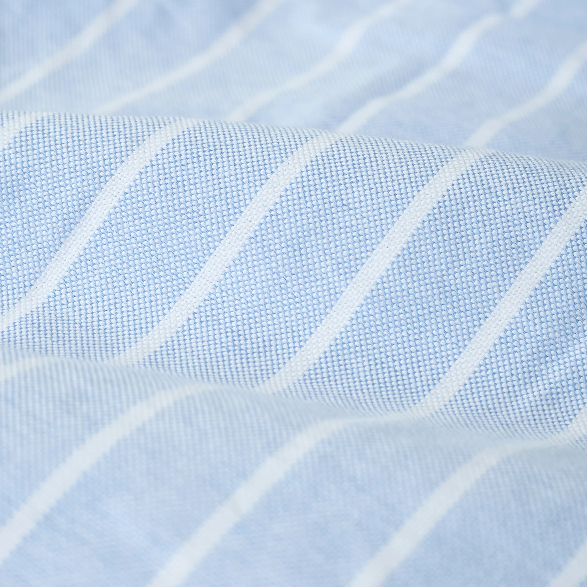kamakura shirts | vintage ivy blue blazer stripe oxford shirt - Image 5