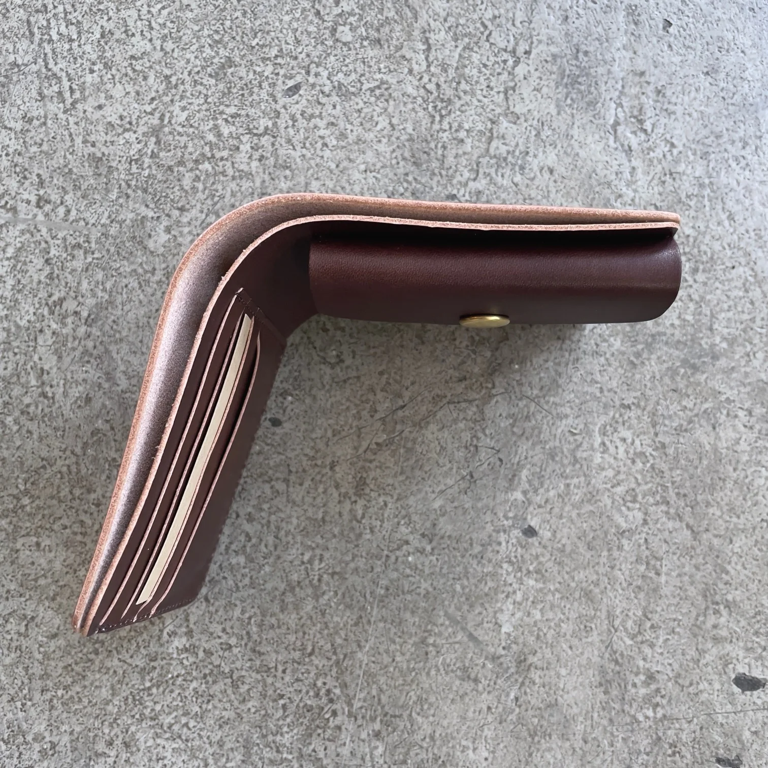 kobashi studio | fold wallet brown - Image 4
