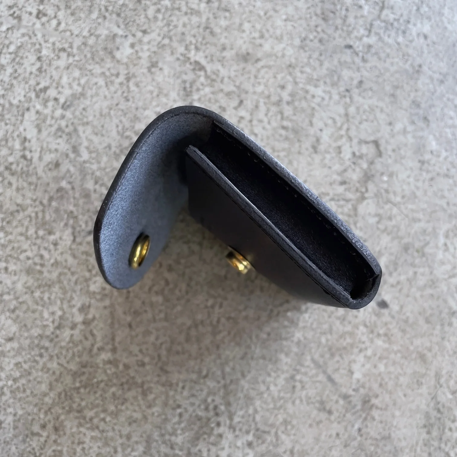 kobashi studio | leather card case black - Image 3