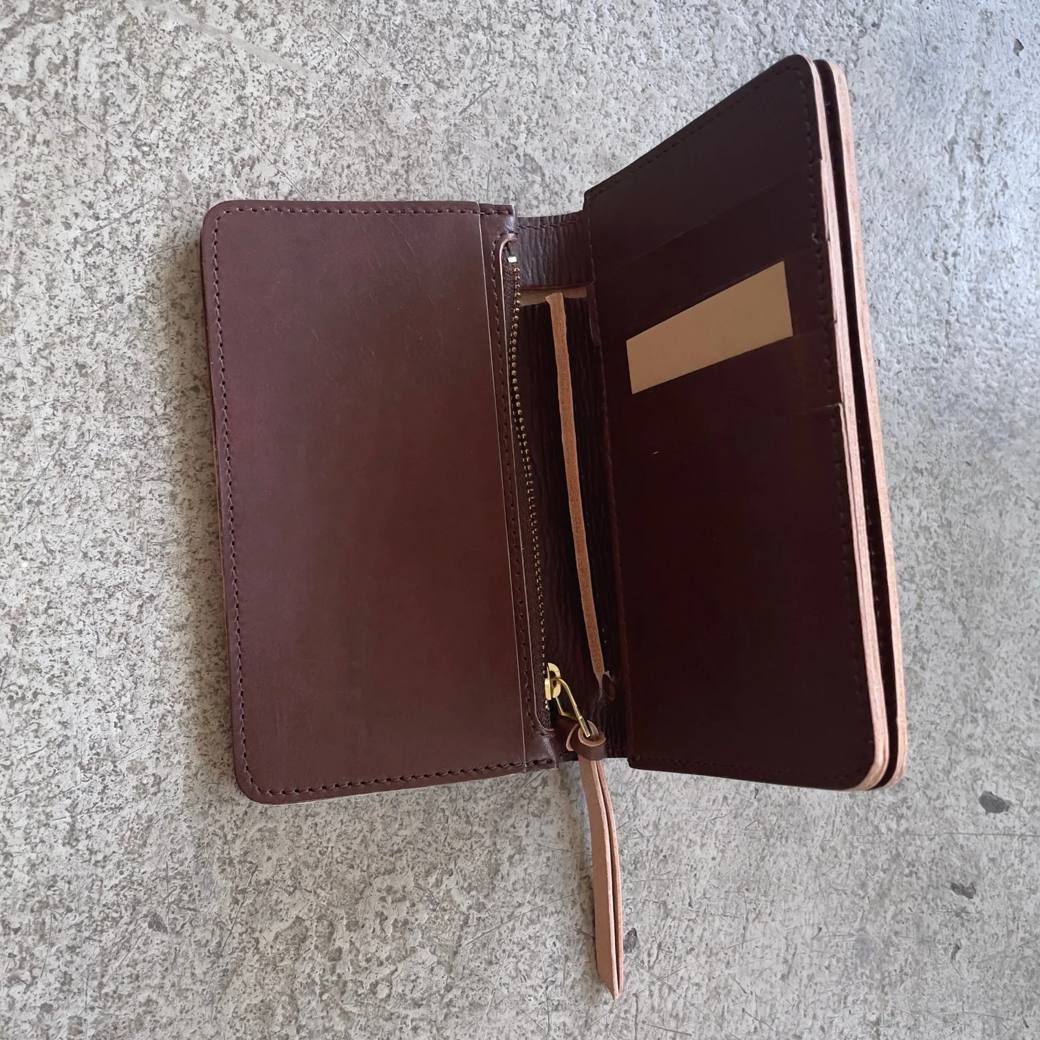 kobashi studio | middle wallet brown - Image 3