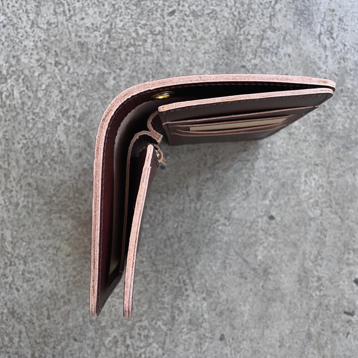 kobashi studio | middle wallet brown - Image 4