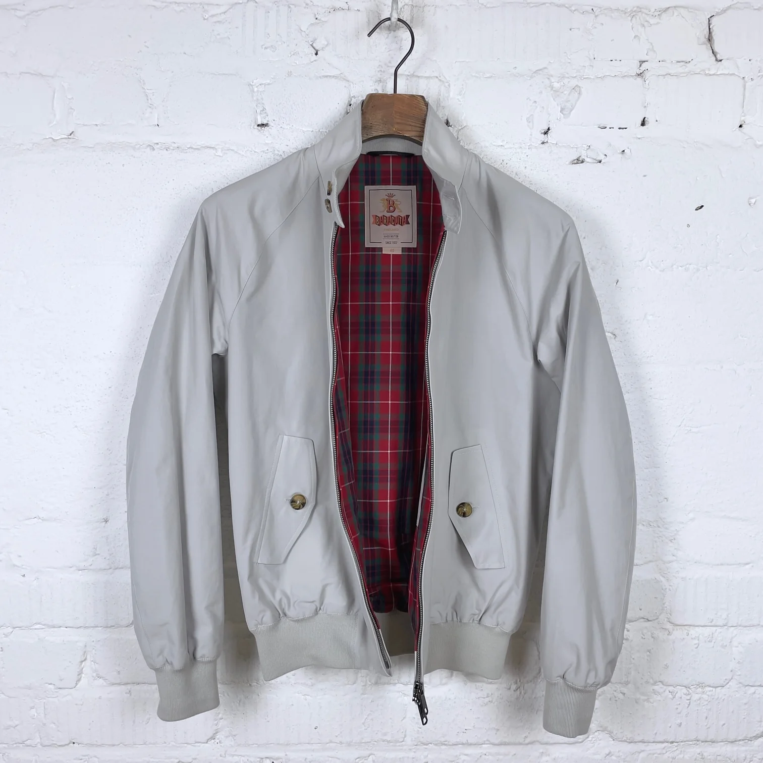 baracuta | g9 classic harrington jacket mist - Image 3