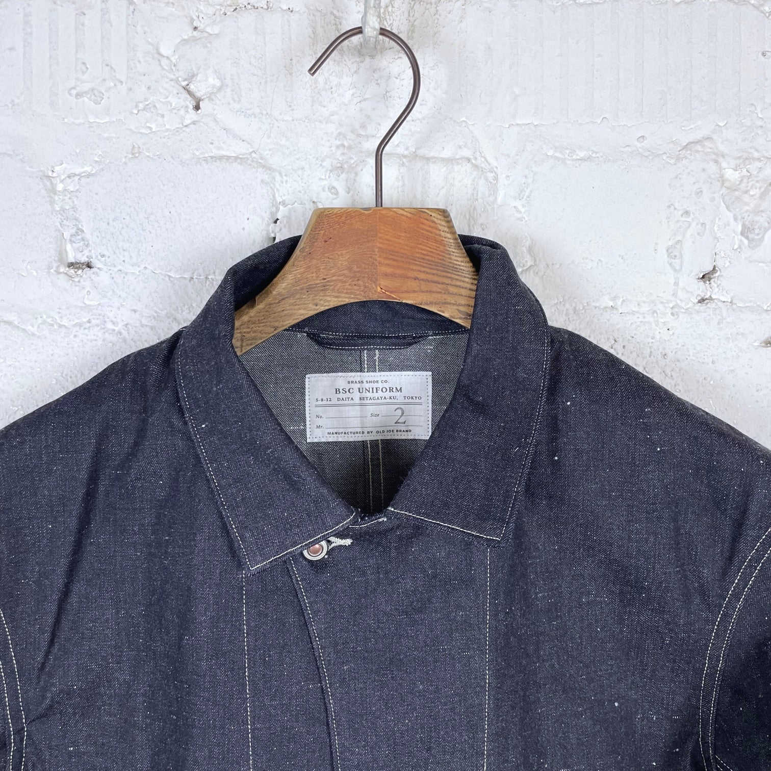clinch | bsc uniform "denim short coverall" - Image 3