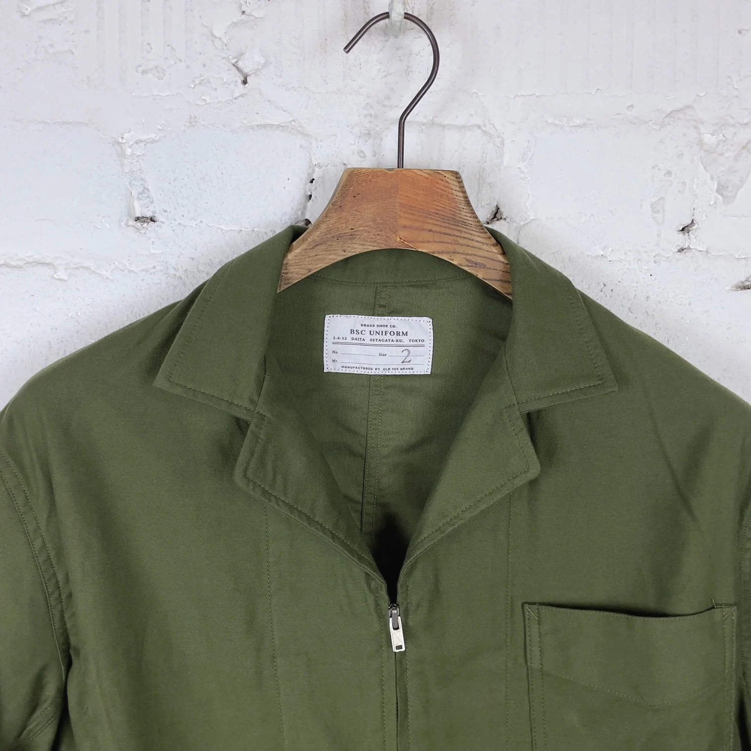 clinch | bsc uniform "light moleskin french zip jacket" - Image 5