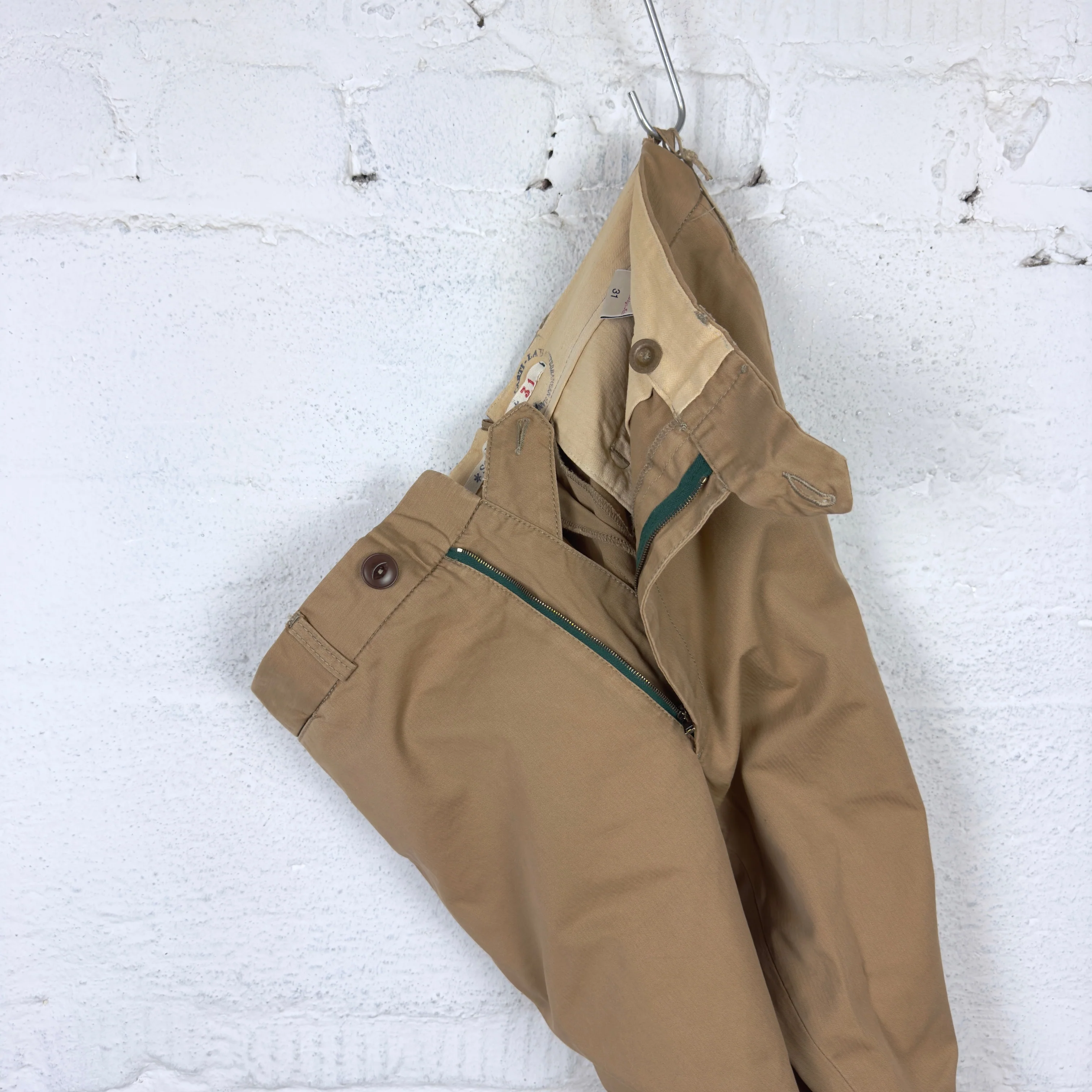 scarti lab | chino 122 sh473 khaki stone washed - Image 7