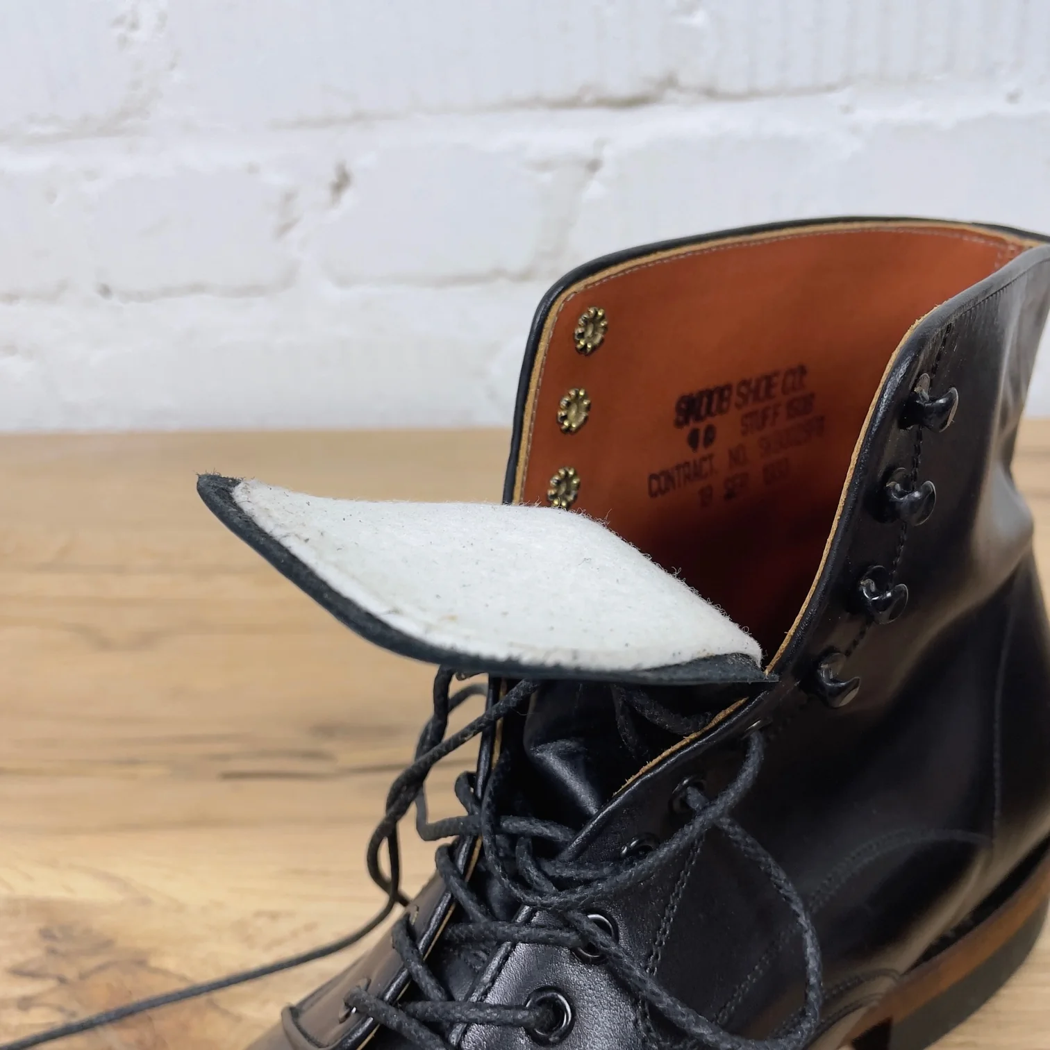 skoob x stuf|f | 1940's service boot black calf - Image 11