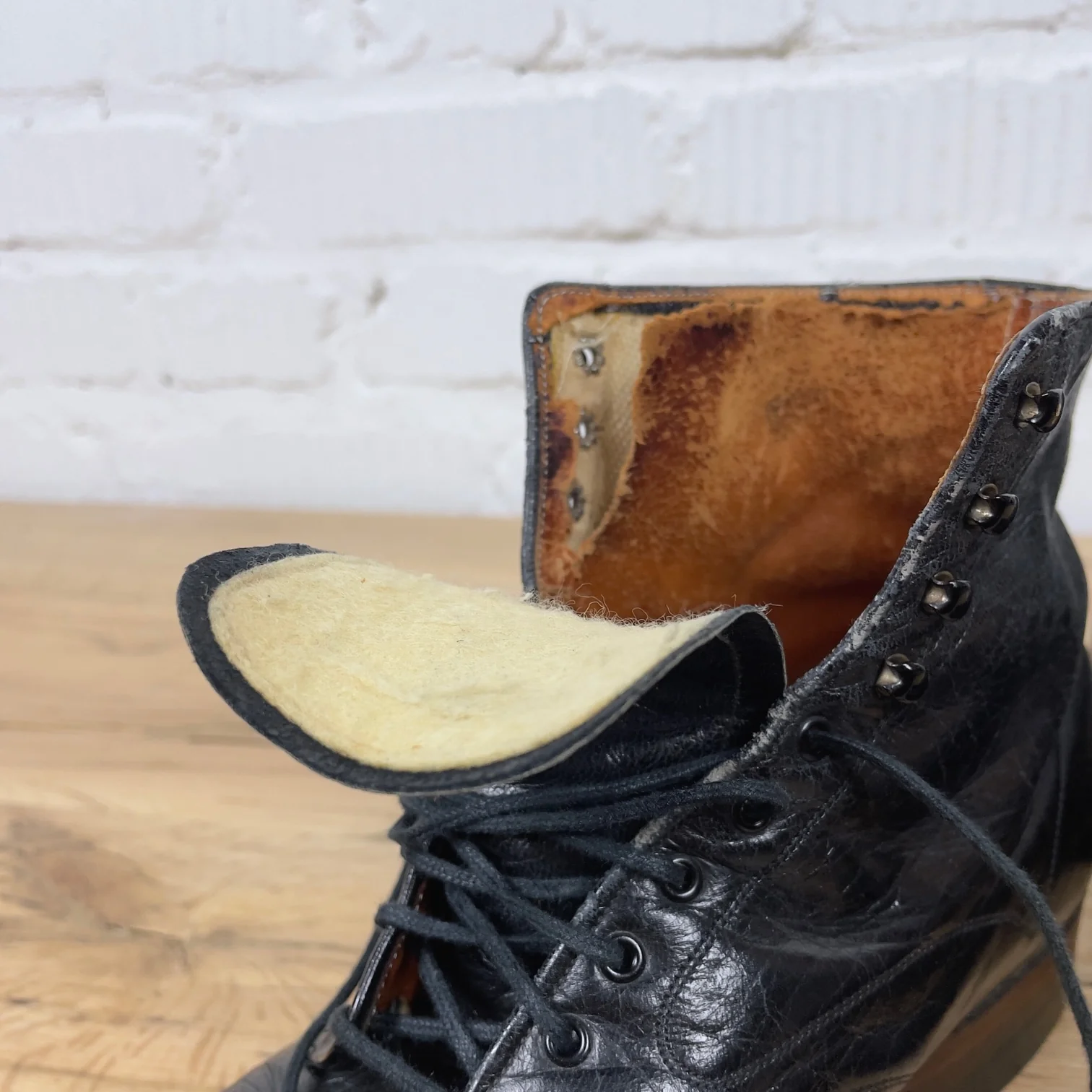 skoob x stuf|f | 1940's service boot black calf - Image 12
