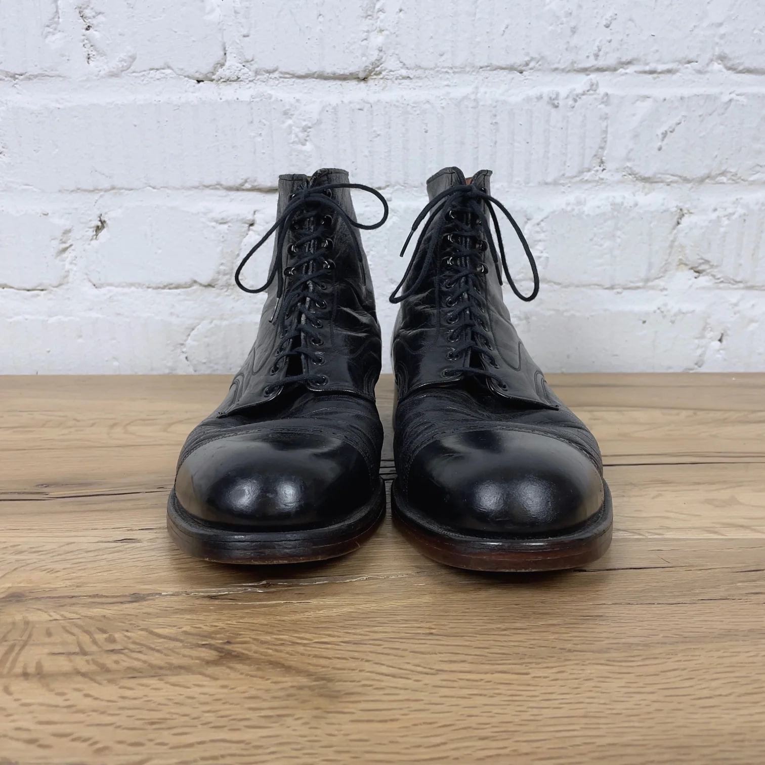 skoob x stuf|f | 1940's service boot black calf - Image 8