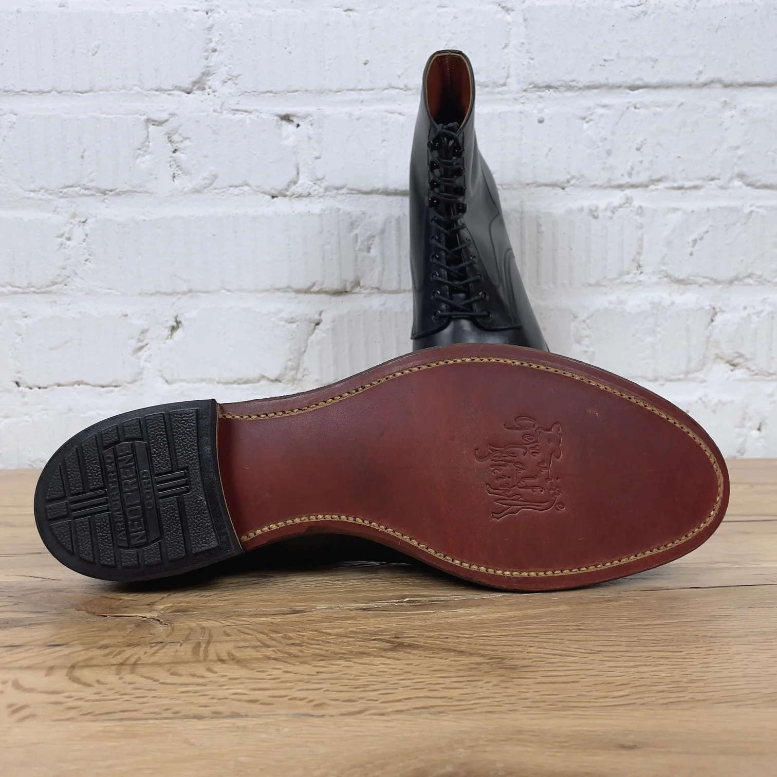 skoob x stuf|f | 1940's service boot black calf - Image 9