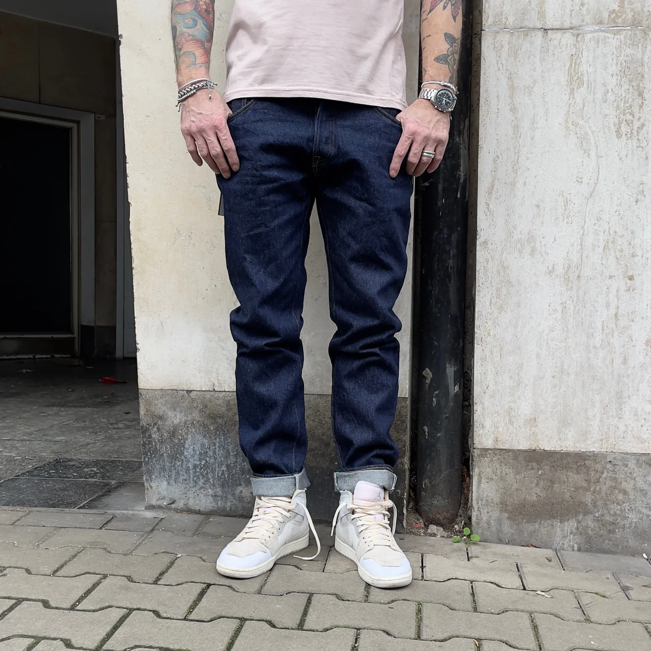 studio d'artisan | sd-808 15oz natural indigo selvedge jeans (relaxed tapered) - Image 2